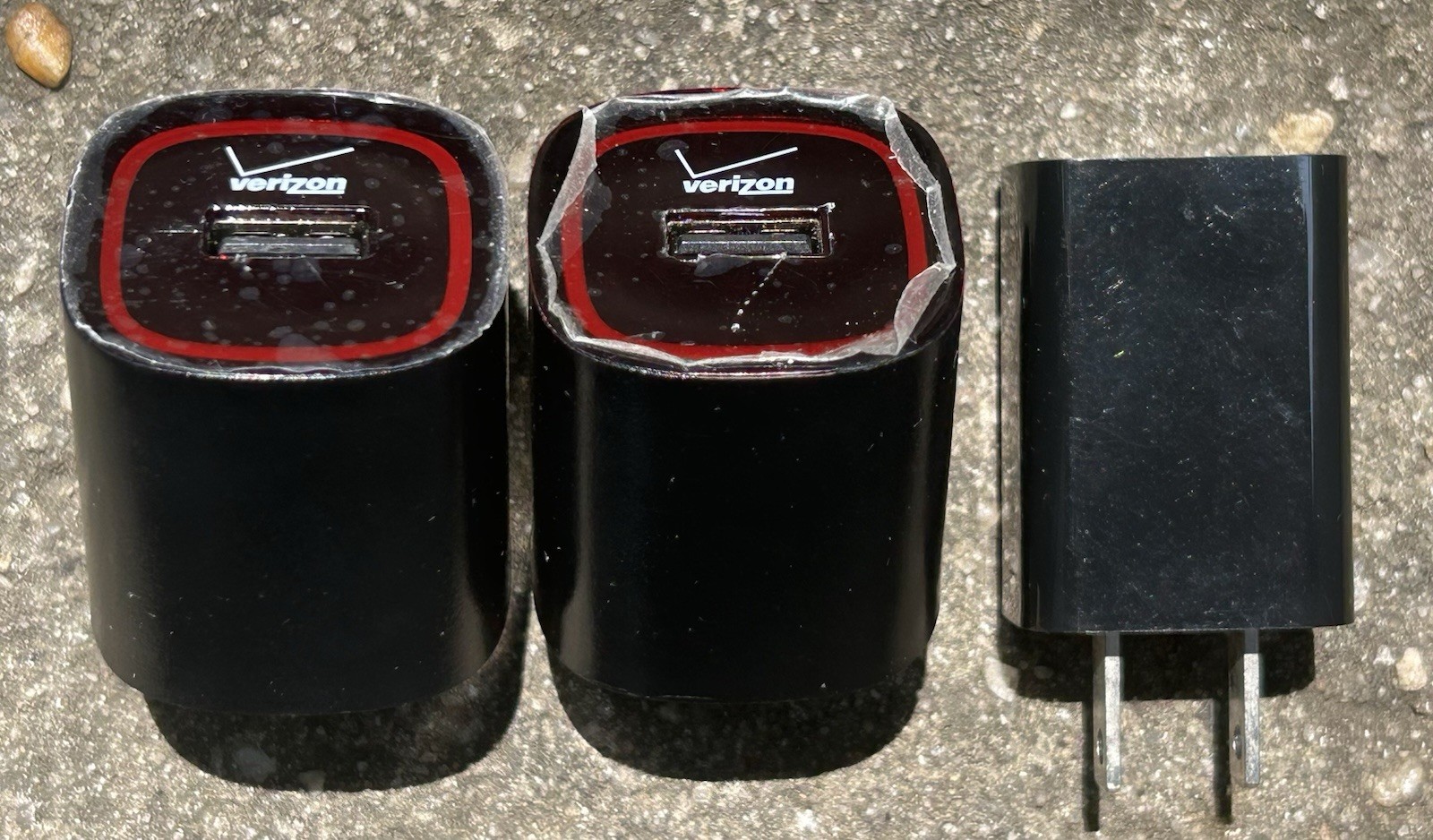 OEM 1x Amazon and 2x Verizon 5W USB Power Adapters Chargers Fire Tablets Kindles