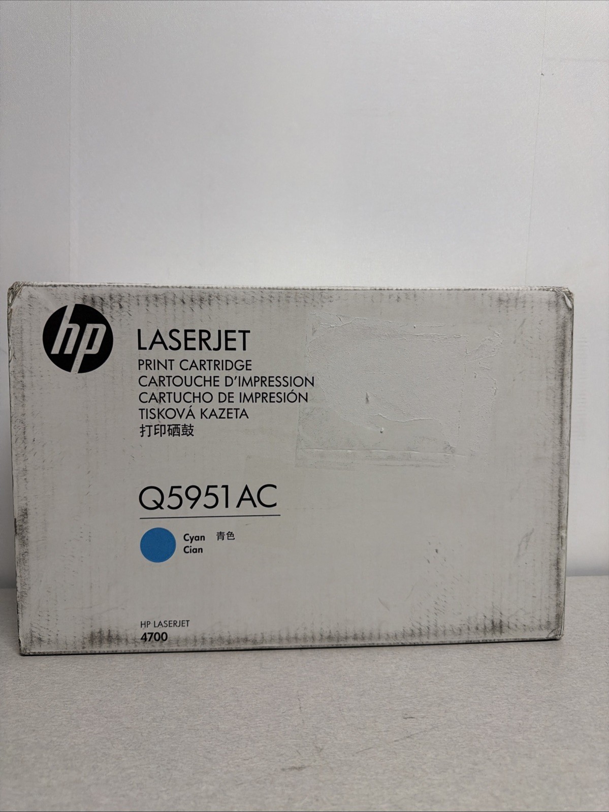 Genuine HP Q5951AC Cyan Toner Cartridge LaserJet 4700 OEM New Sealed