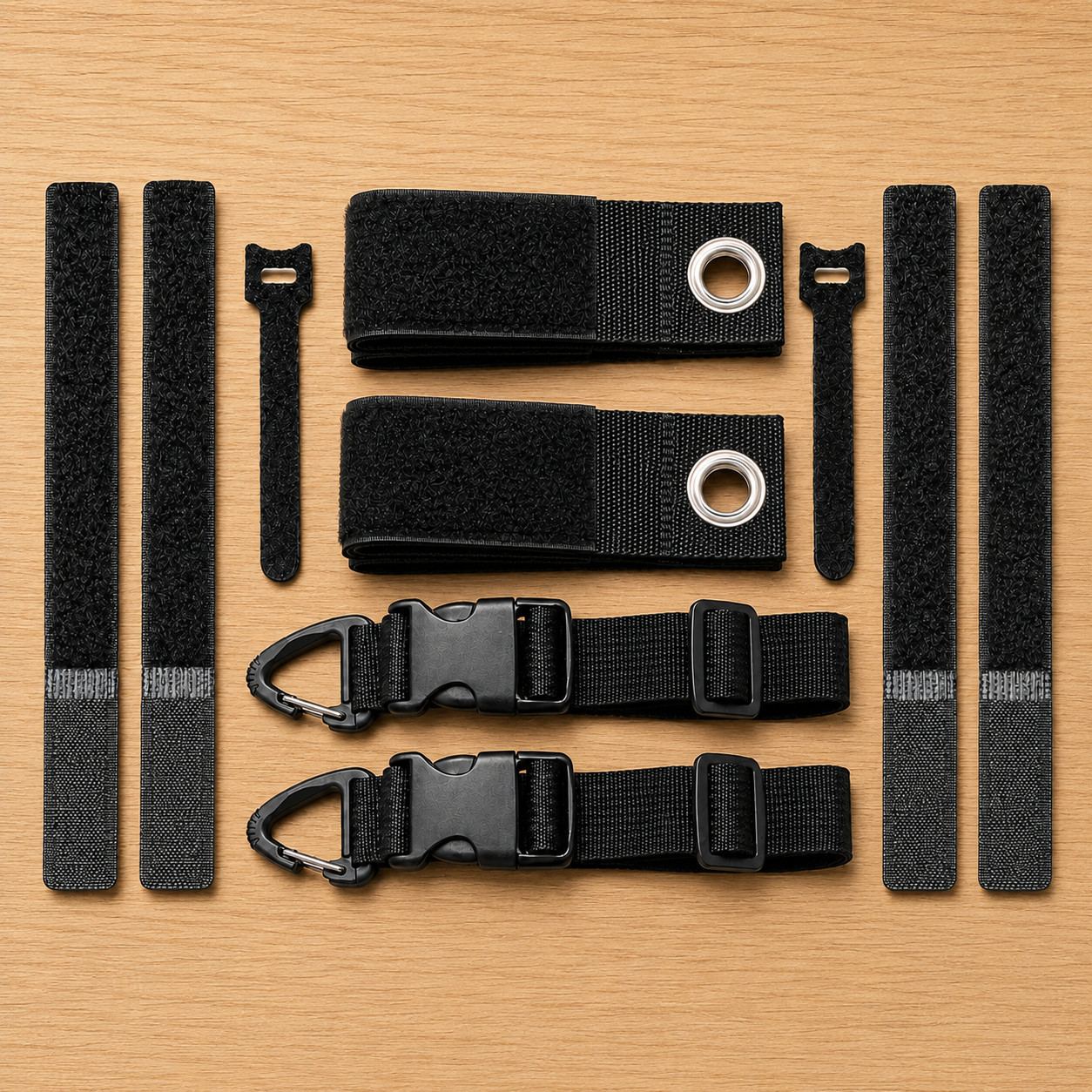 Pro Cable Management Kit Complete Cable Organizer System Workspace Bundle
