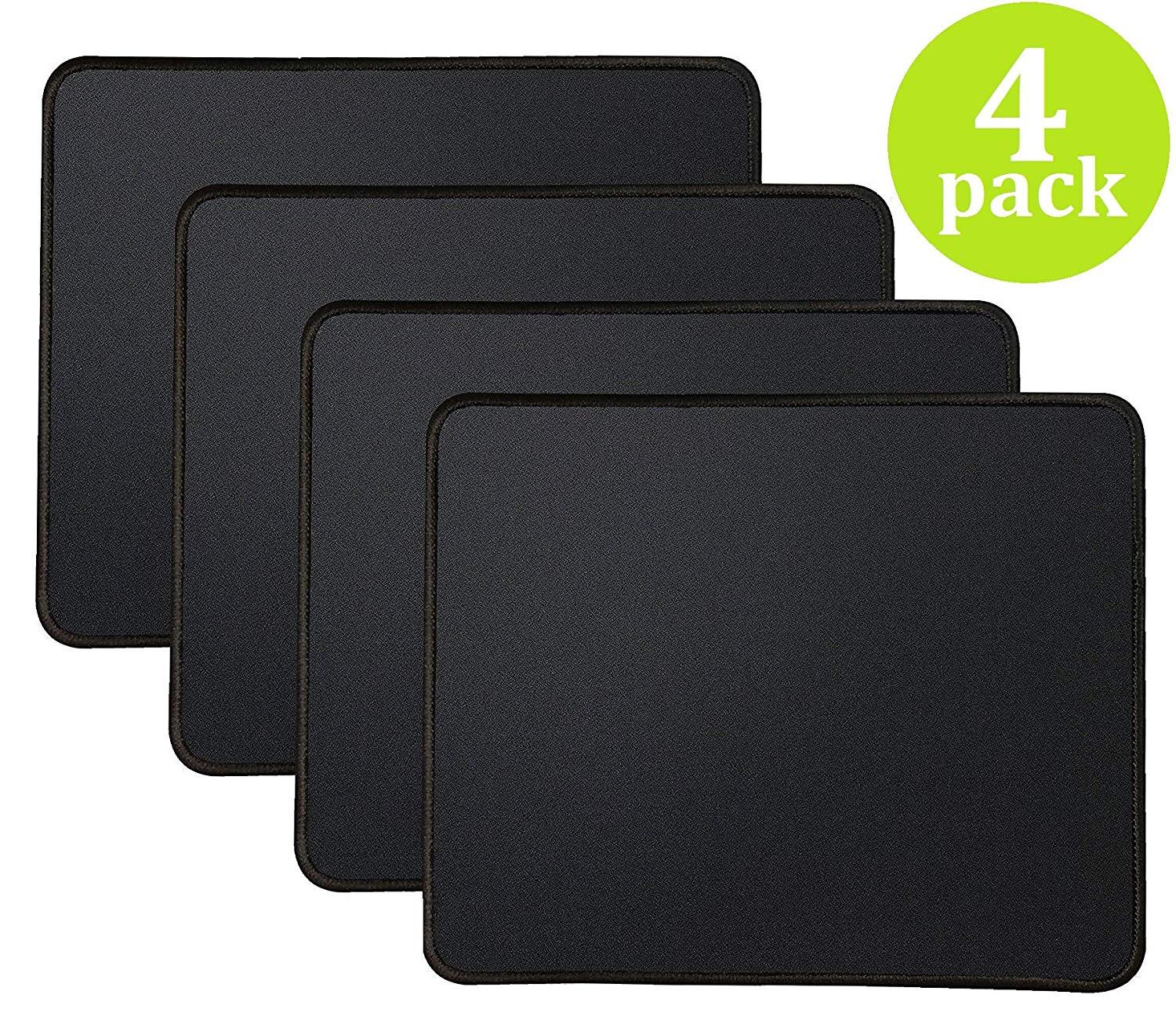Mouse Pad Bundle Stitched Edges Premium Waterproof Gaming Mouse Mat Pad