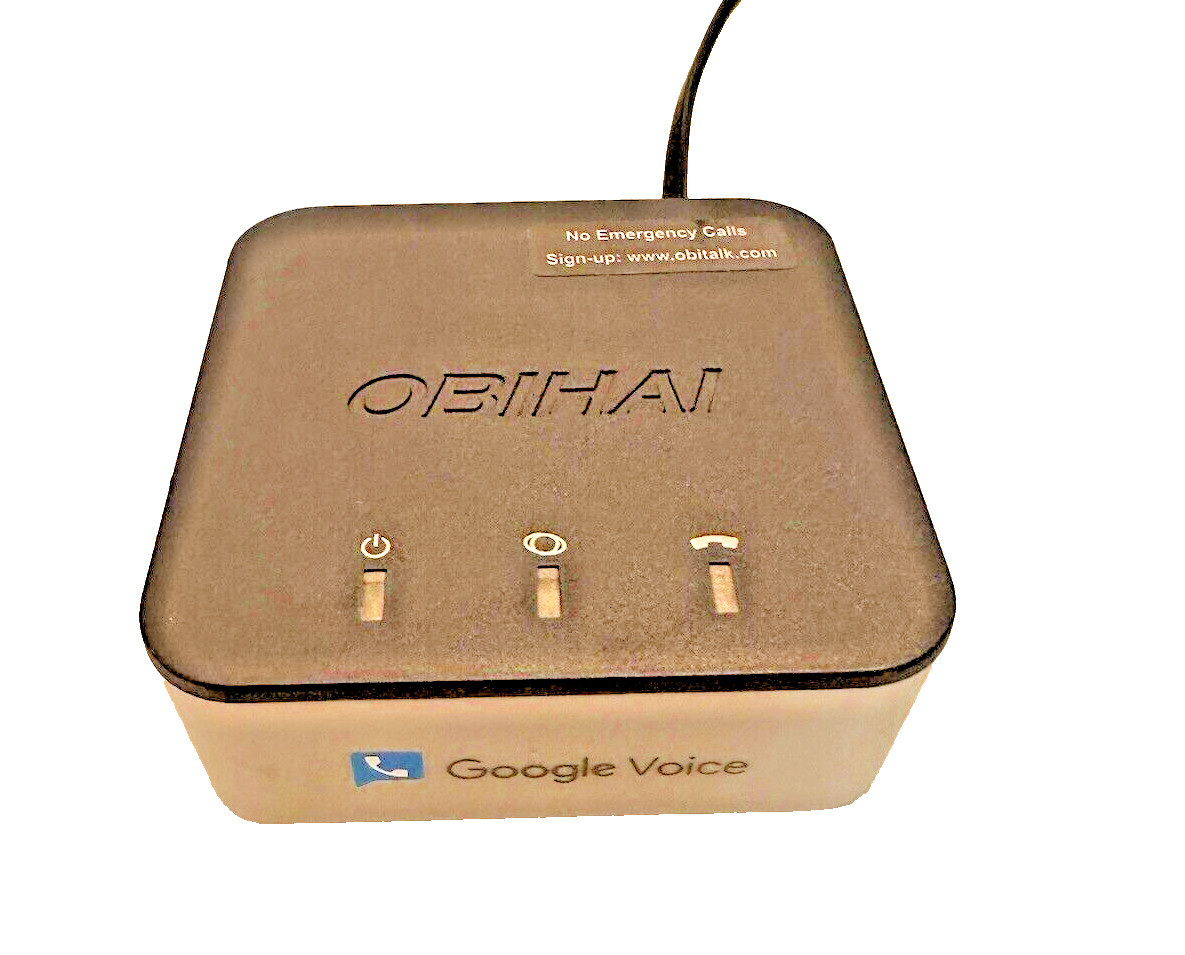 Obihai OBi200 1-Port VoIP Adapter with Google Voice and Fax Support for Home