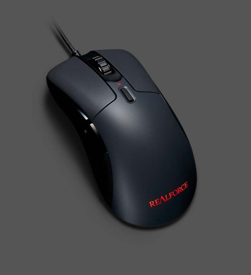 Topre REALFORCE RM1 MOUSE USB PC Gaming Mouse Wire LED Light RFM02U21