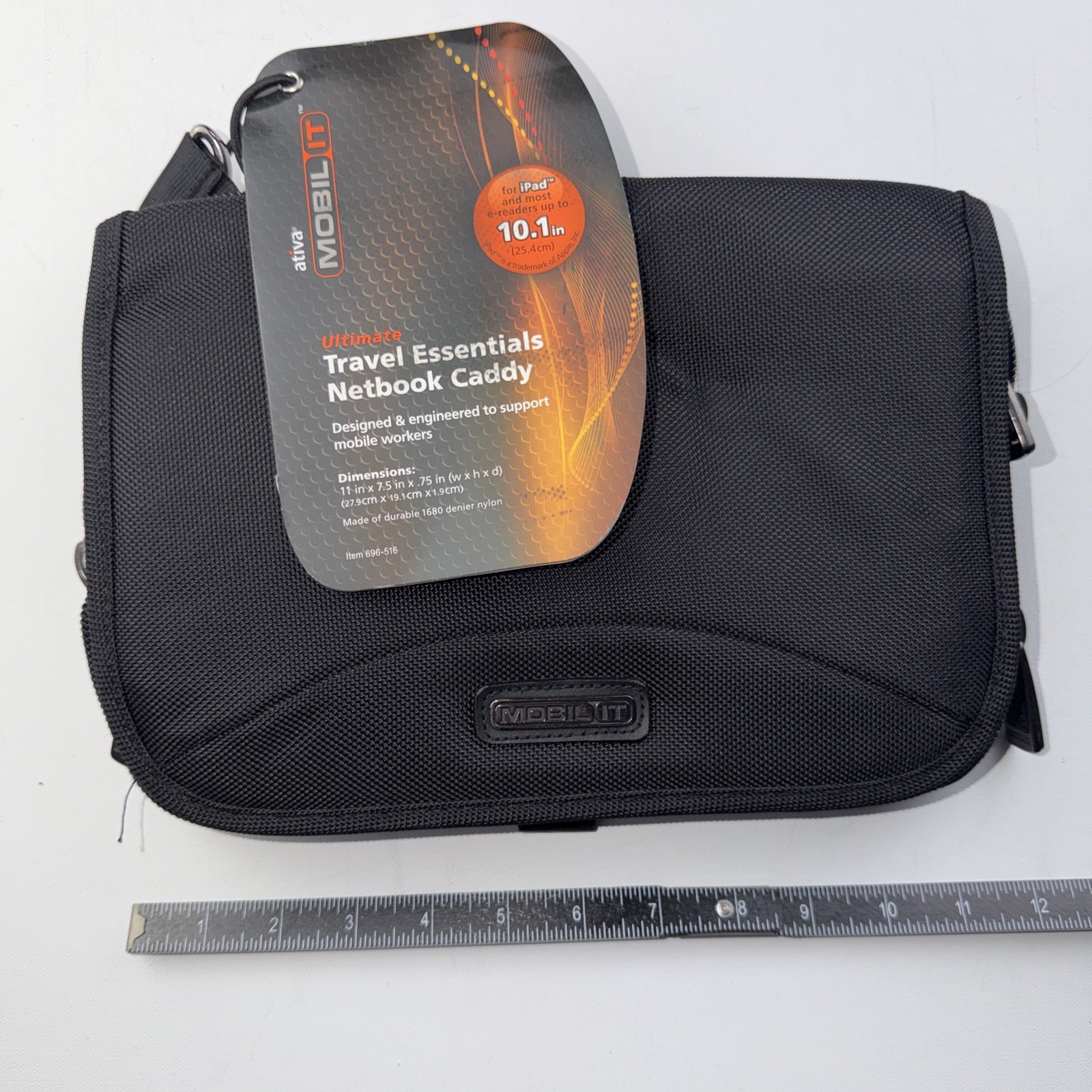 Ativa Mobil IT Travel Netbook Caddy Bag. NWT For Tablets Up To 10.1 Inches