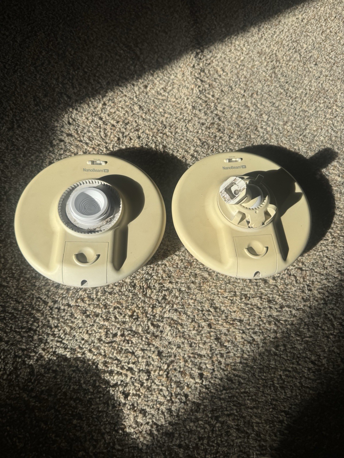 PAIR**** Ubiquiti NanoBeam 5AC Gen 1, Heavy Discoloration, Working