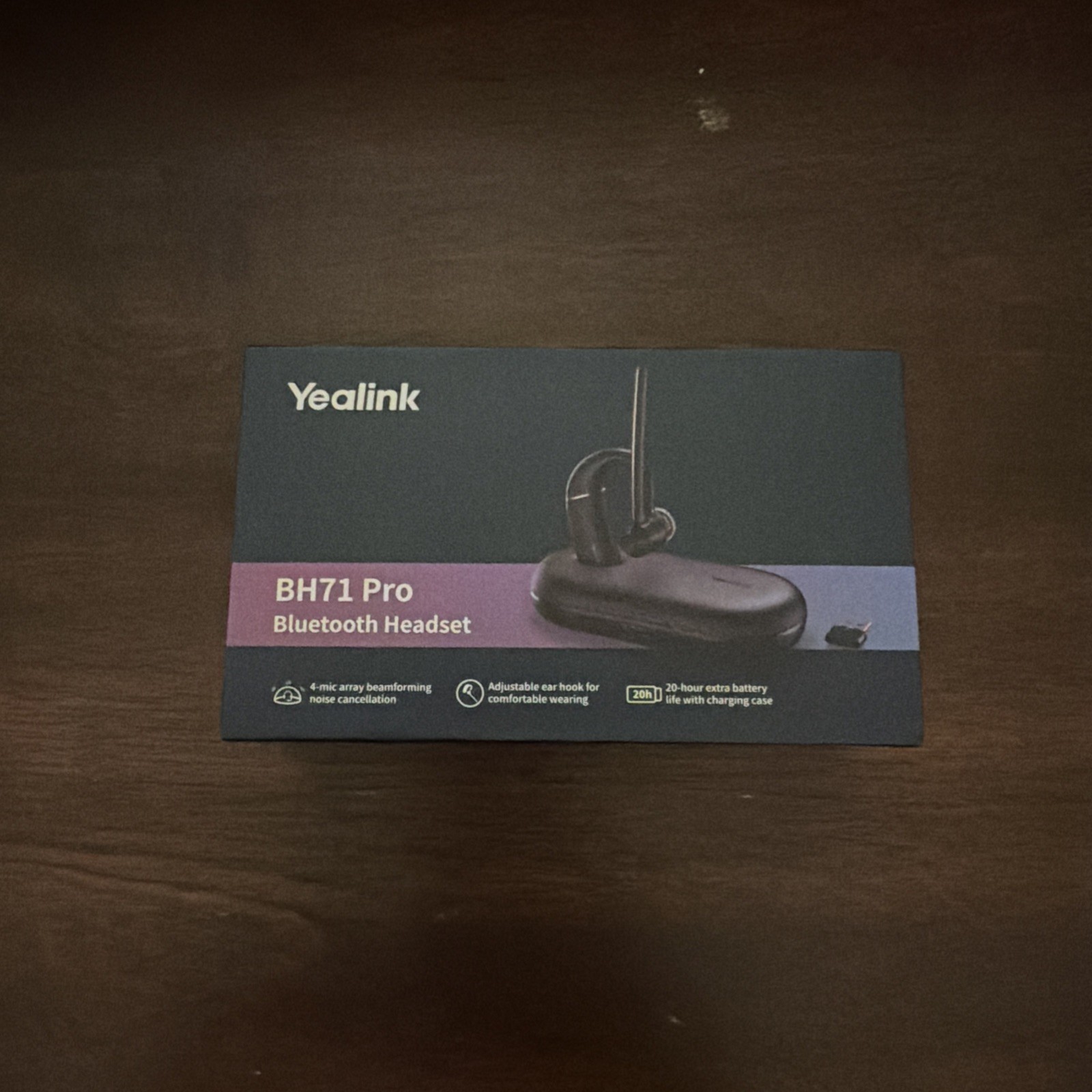 Yealink Headset 1208652 BH71 Pro Mono Bluetooth Headset System