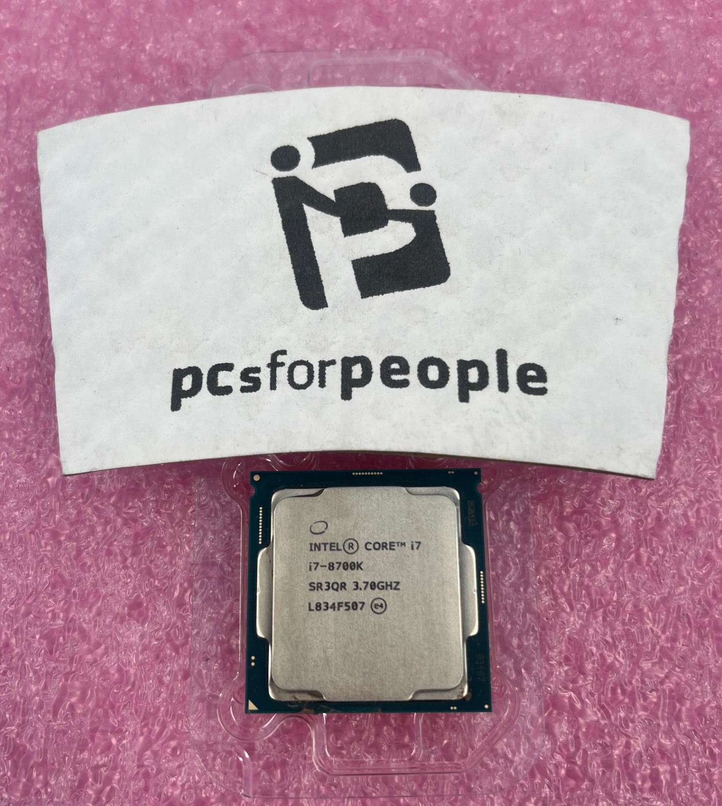 Intel Core i7-8700K Desktp Processor 6 Cores up to 4.7GHz Turbo Unlocked LGA1151