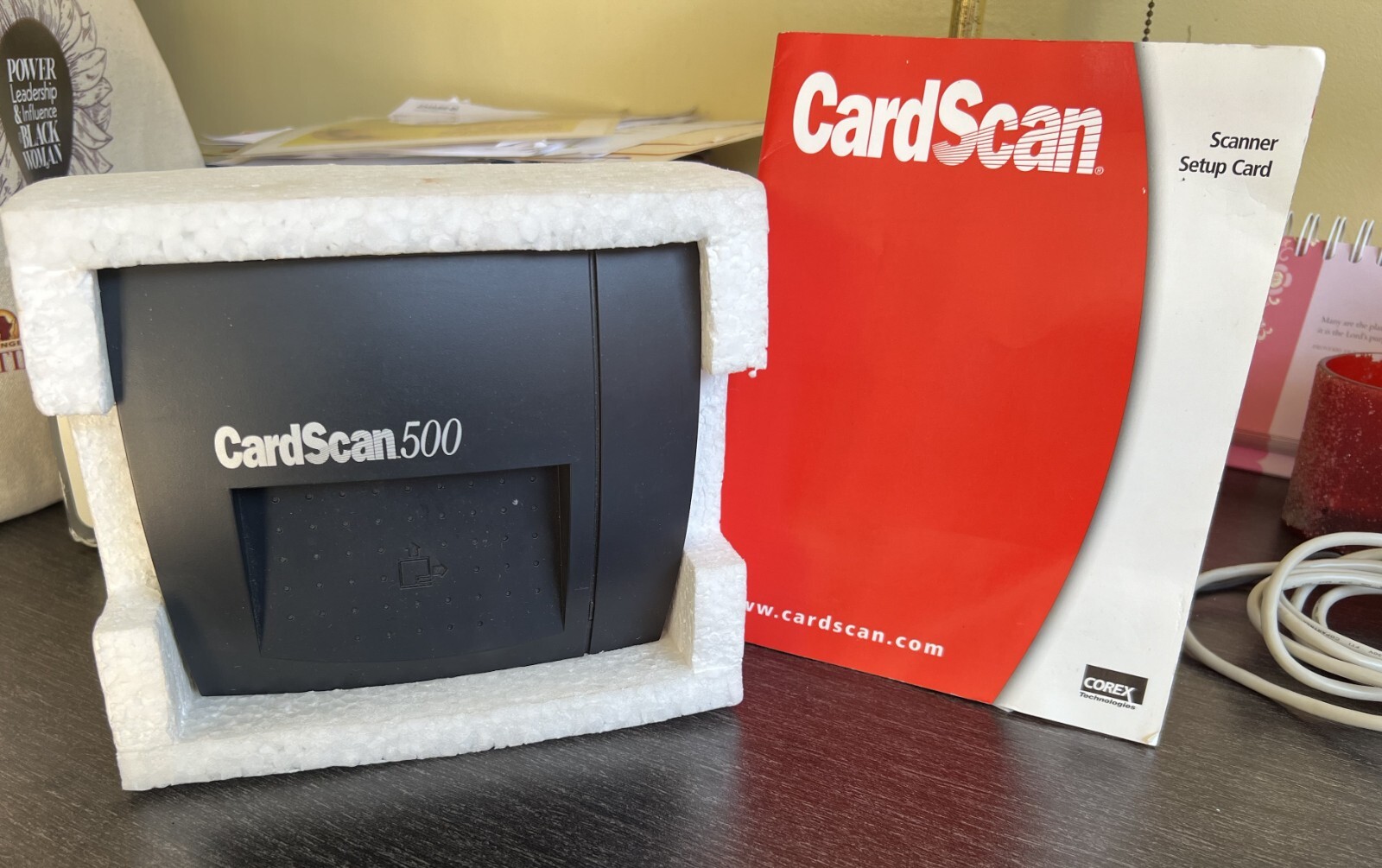 CardScan 500 - Black, 2.31bs, good condition.