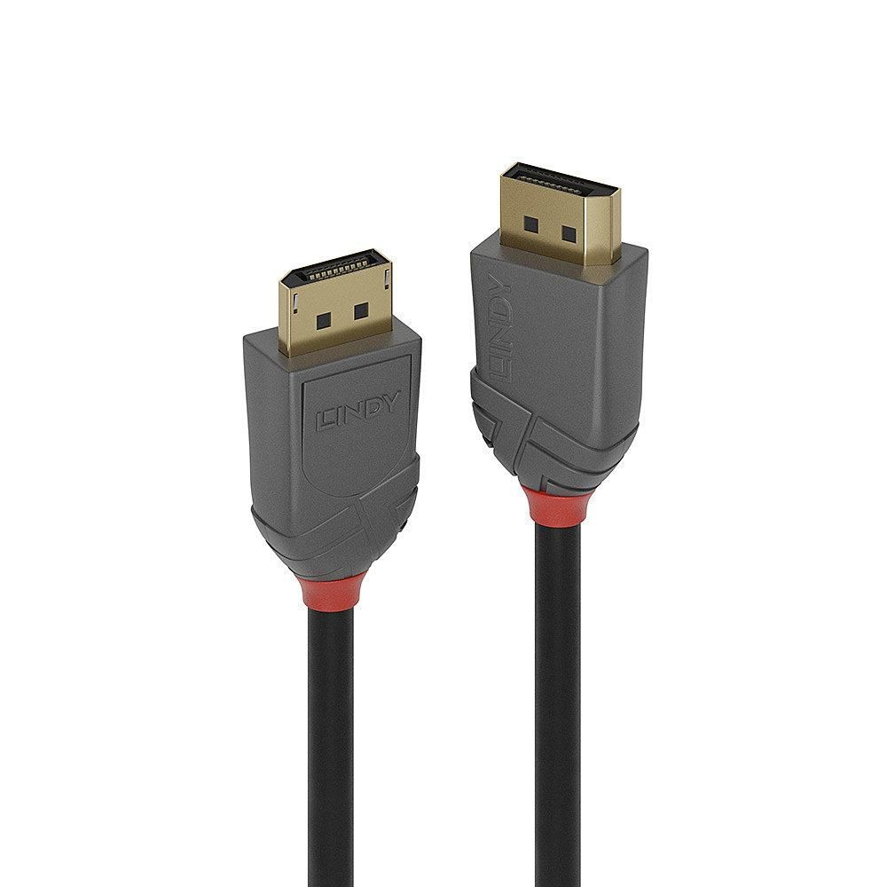 Lindy W128370415 809605 3M Displayport 1.2 Cable Anthra Line ~E~