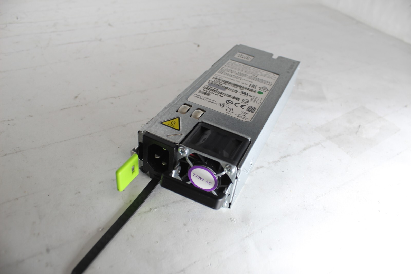 Cisco 770W AC Hot Plug Power Supply 341-0591-01 UCSC-PSU1-770W V01