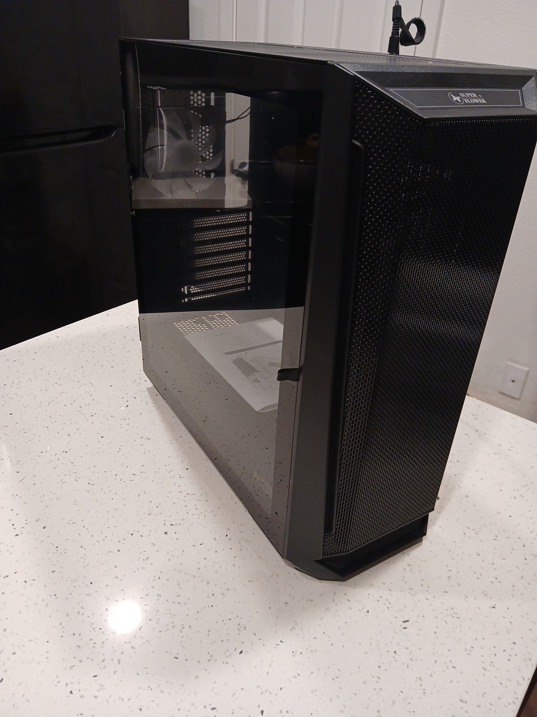The Super Flower Zillion M705 Front Panel Mesh Pc Case