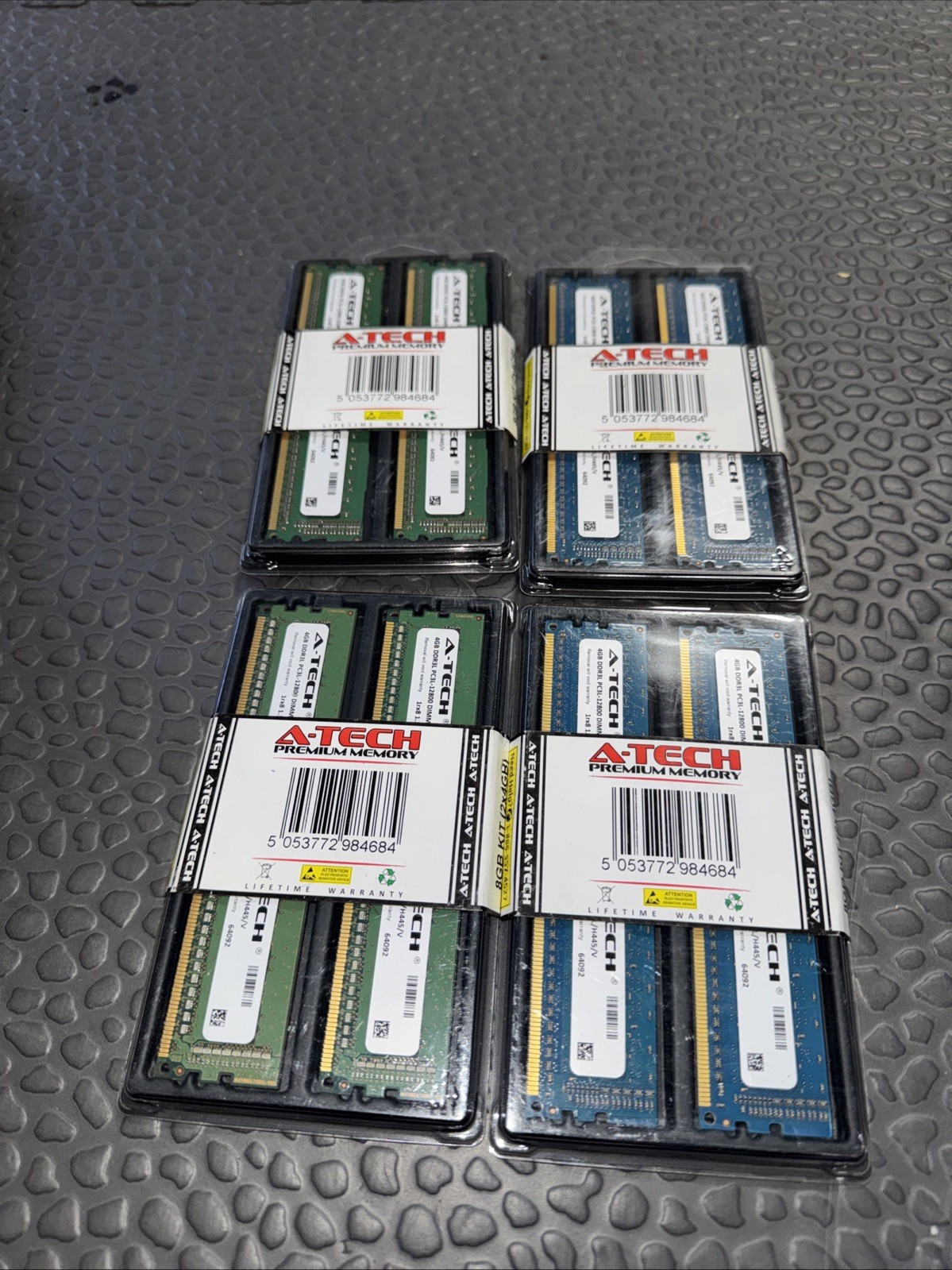 A-Tech Premium Memory 8GB  DDR3L 1600MHz PCL3-12800 1Rx8 1.35V Non-ECC (lot 4)