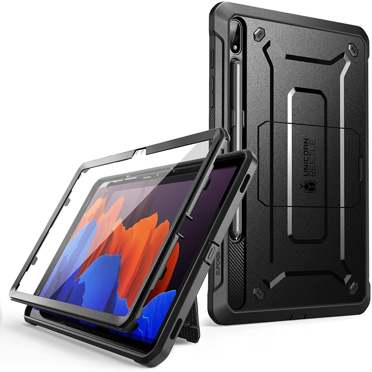 SUPCASE Rugged Heavy Duty Case with Screen Cover For Galaxy Tab S8 Ultra 14.6"