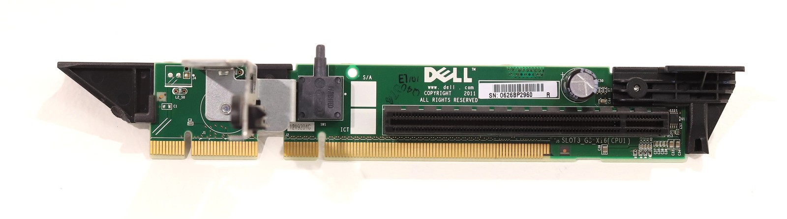 Dell PowerEdge R620 Server PCIe Gen3 x16 Riser Card Dell P/N: 0W9H05 Tested