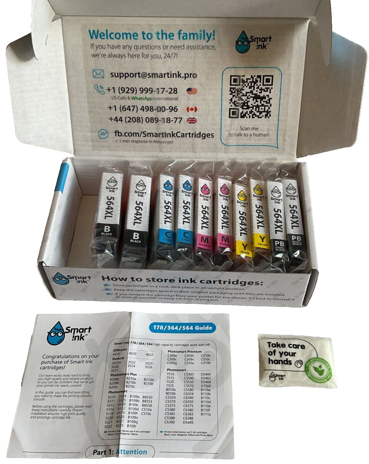 10 pack 564XL Ink Cartridges Replacement Exp. 10-23