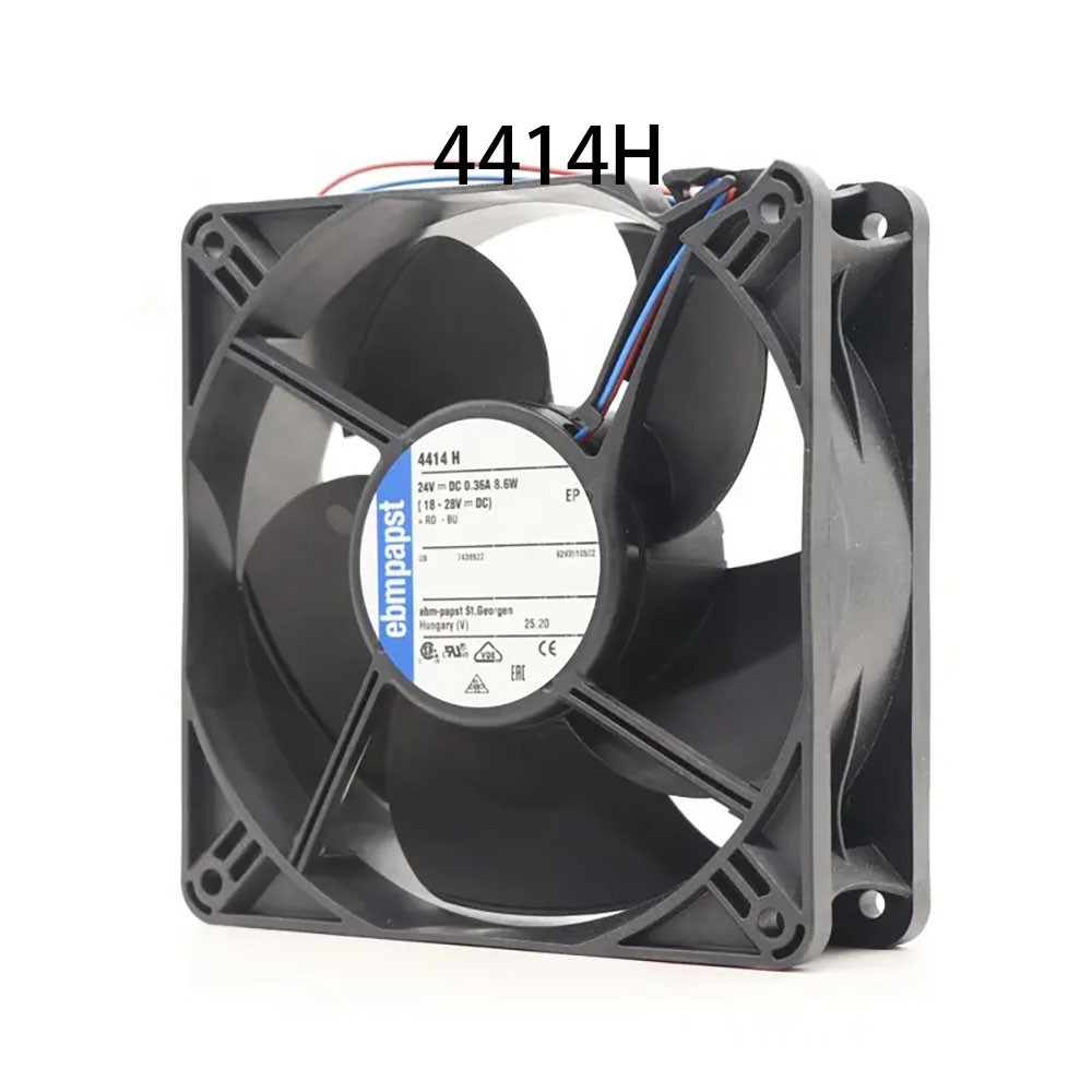 New sealed radiator 4414H 120*120*38MM 24V 8.6W 0.36A Ebmpaps Chassis Fan
