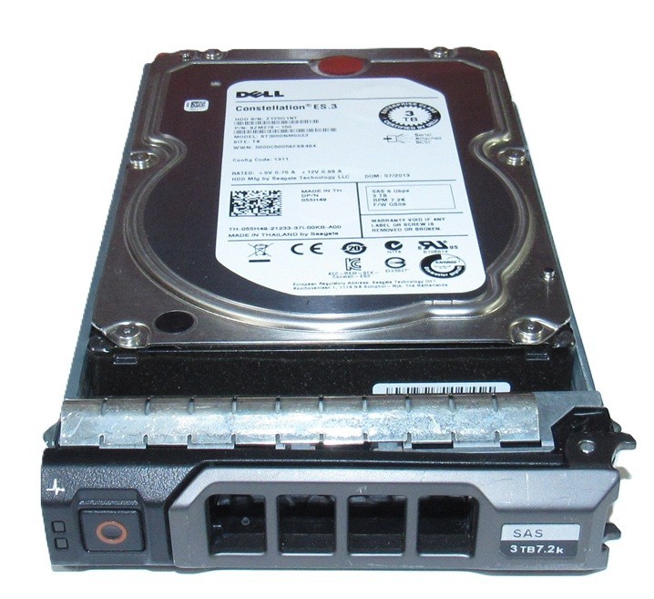 Dell Seagate 7YX58 ST600MM0006 600GB 10K SAS 2.5" 6Gbps Hard Drive w/Tray
