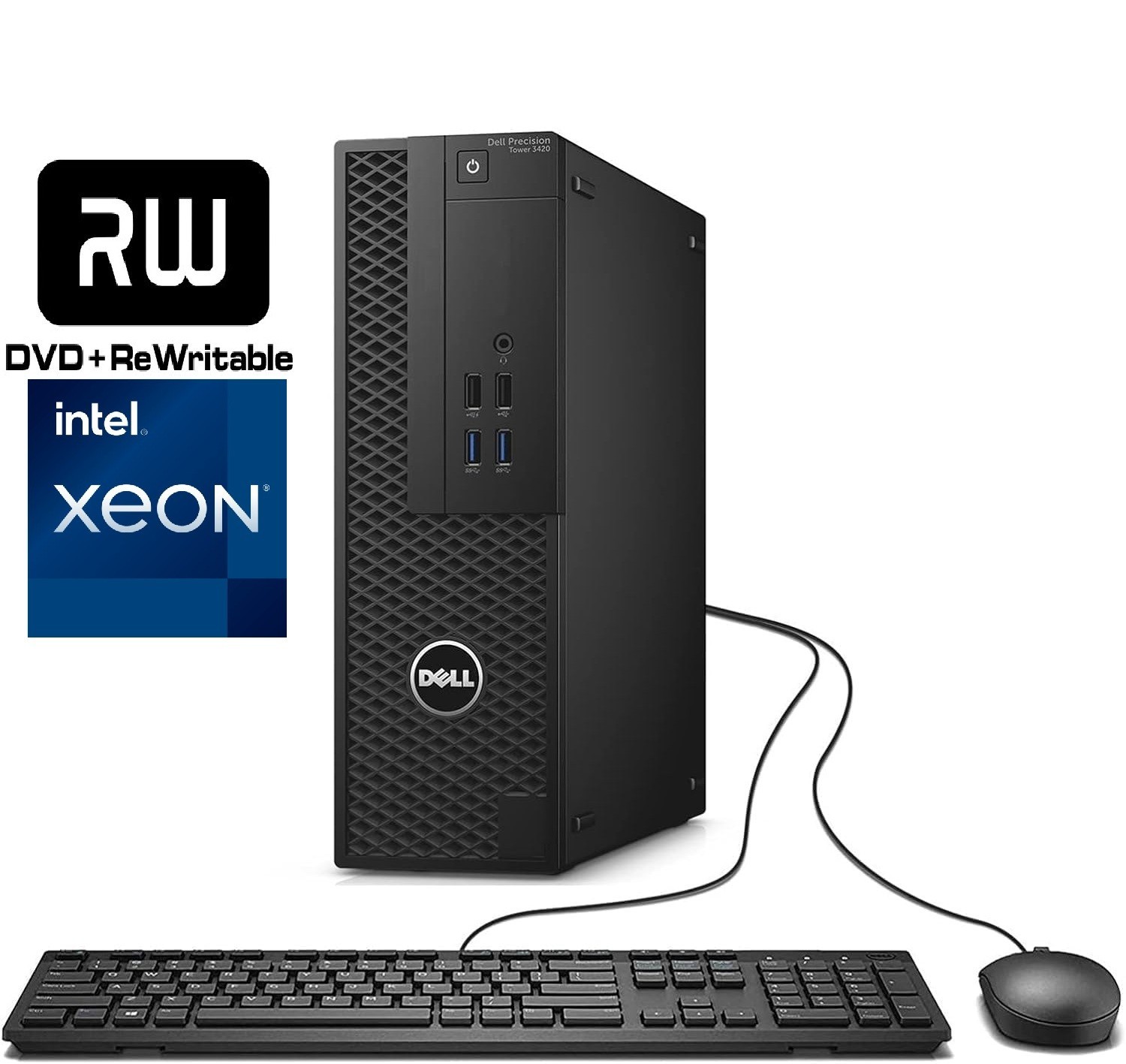 Dell Precision Desktop PC: Xeon E3-1270 v5 8GB RAM - 500GB Storage Zorin O.S