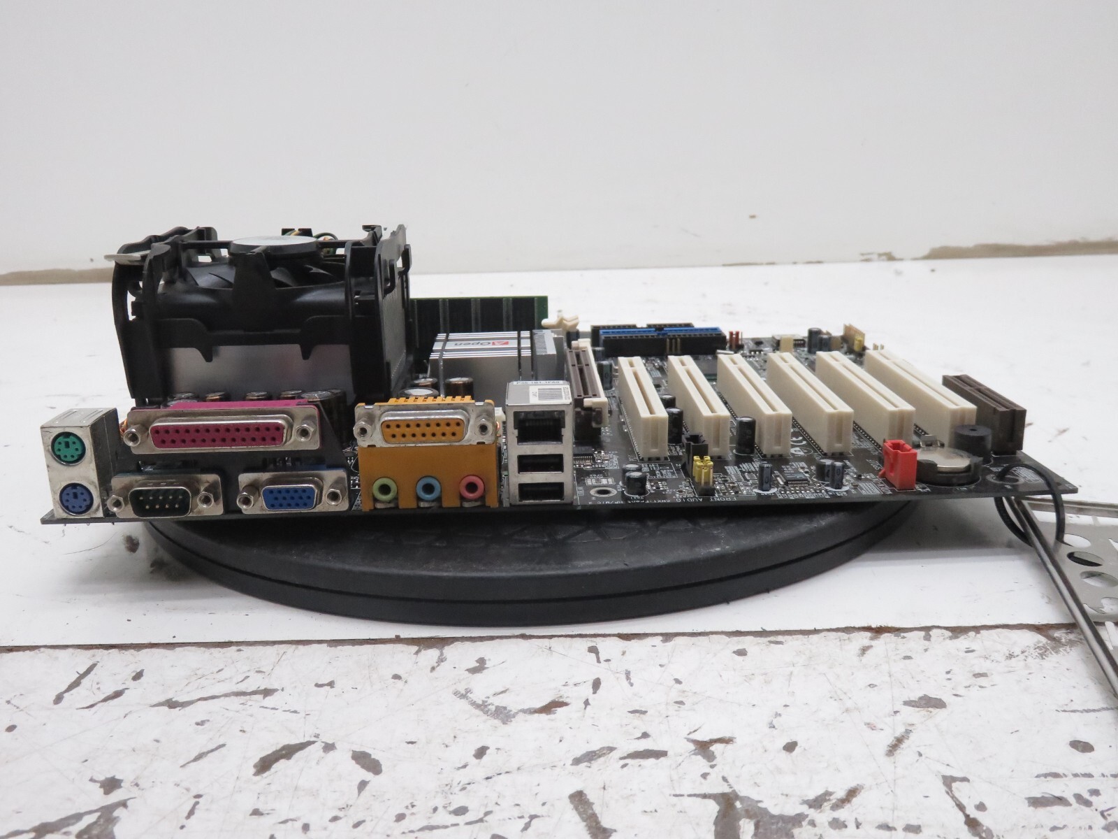 AOpen AX4GE-N Socket 478 Motherboard w/ Intel Pentium 4 2.4GHz 1GB Ram