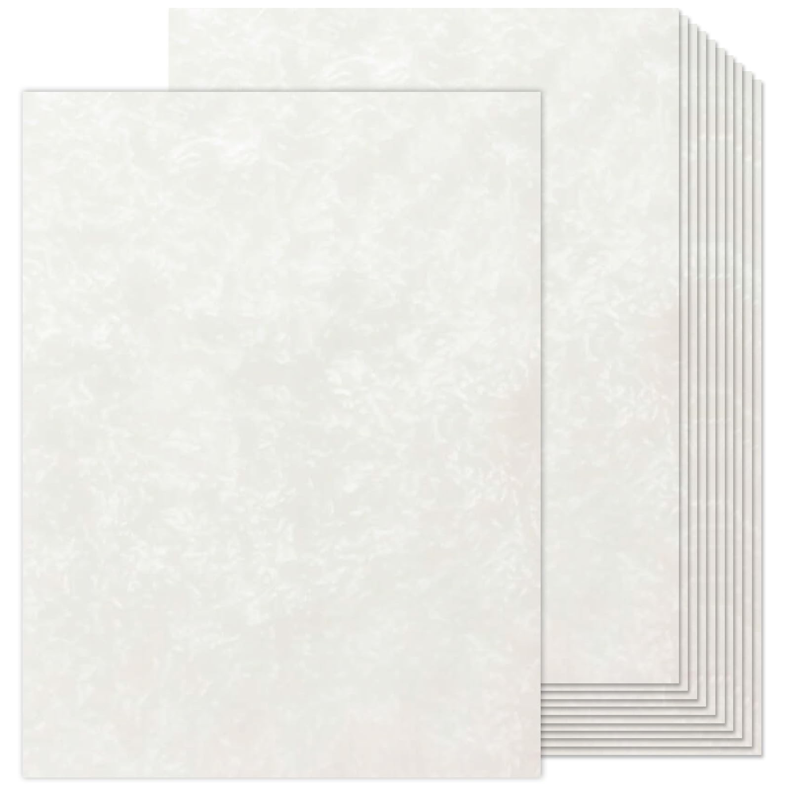 Vintage Parchment Paper 90 Pieces 8.5 x 11 in Cream Writing JZ5245 90PCS
