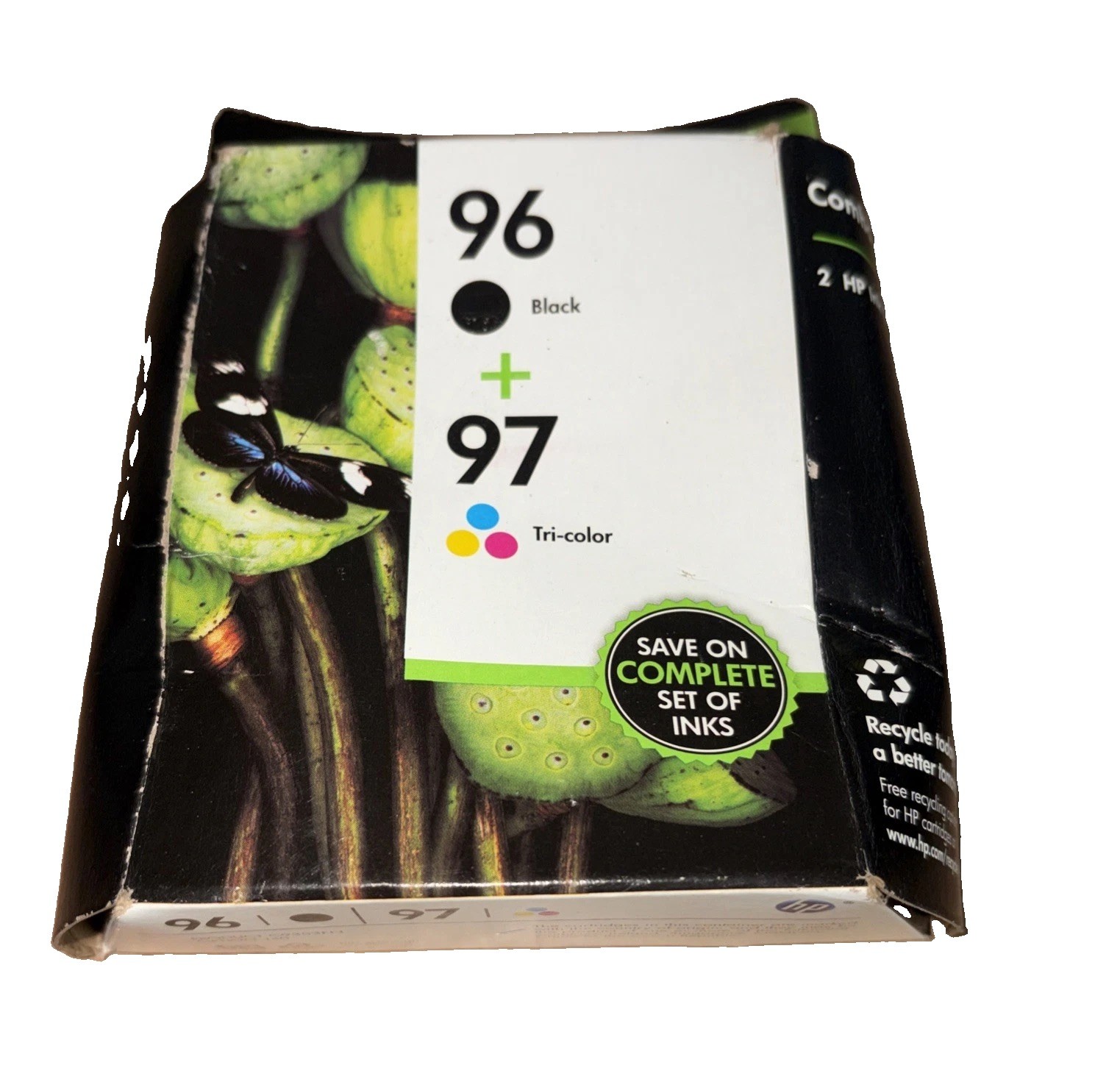 HP 96/97 Combo-pack Inkjet Print Cartridges Tri-Color + Black Expired 2013