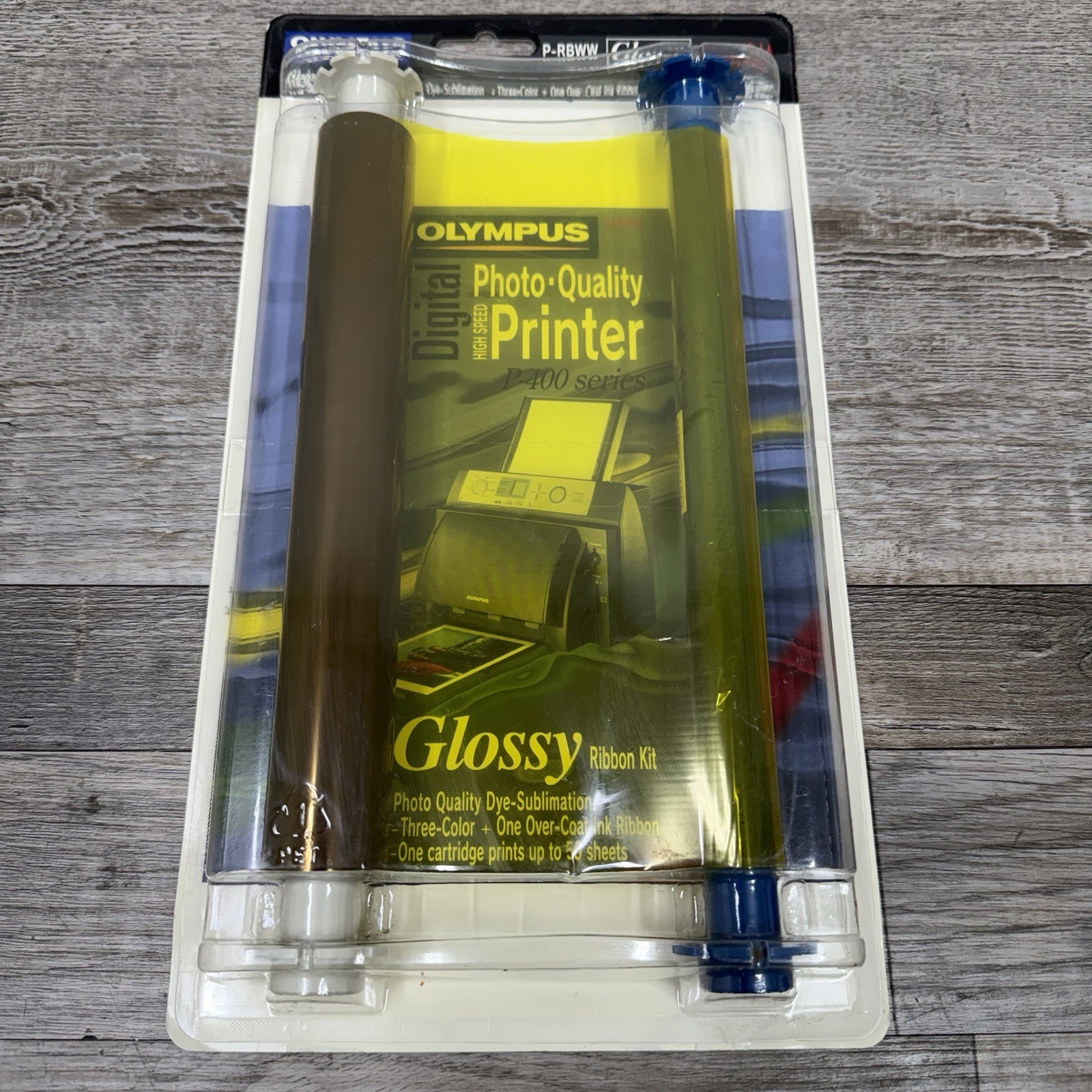 OLYMPUS P-400 Ribbon Kit Glossy 200861 Print 50 Sheets P-RBM 10/03 Camedia