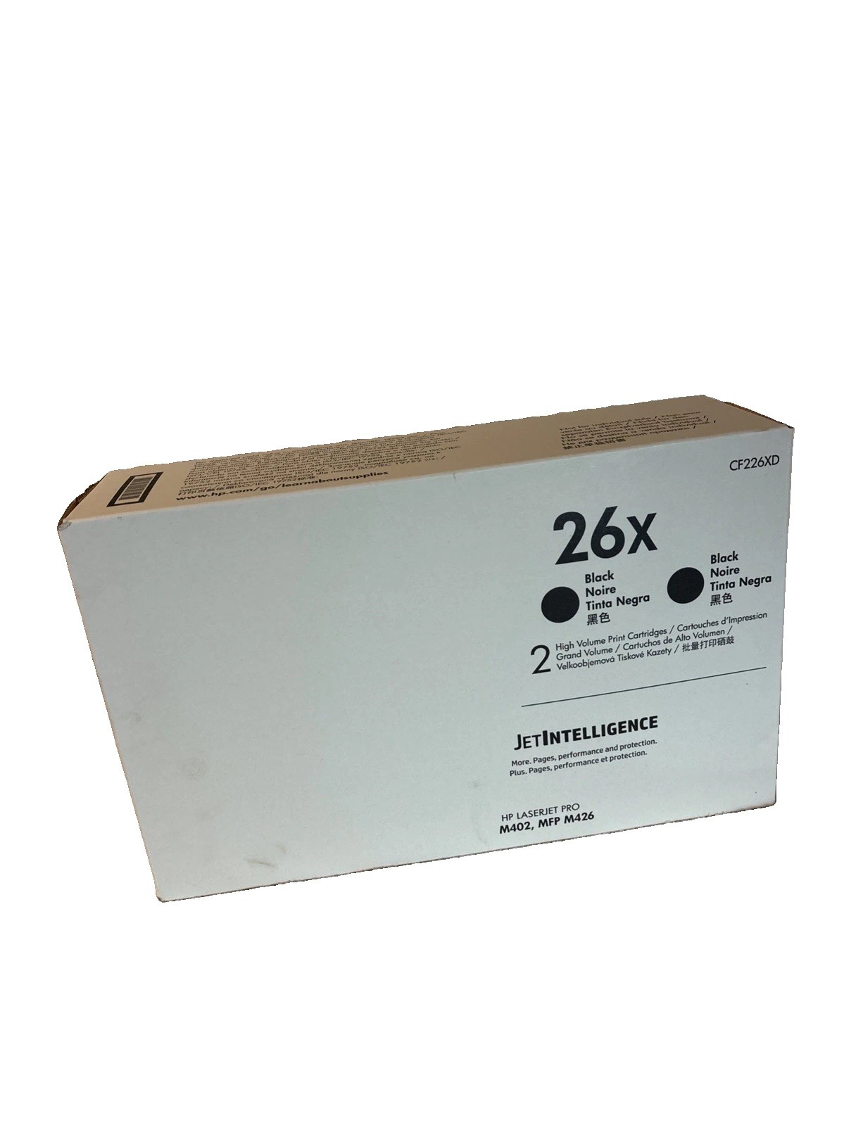 HP CF226XD LaserJet Toner Cartridges Pack of 1 - Black