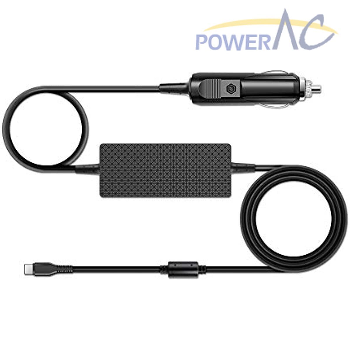PD 100W 96W 90W 87W 61W USB C Laptop Car Charger DC 12V-24V Travel Adapter
