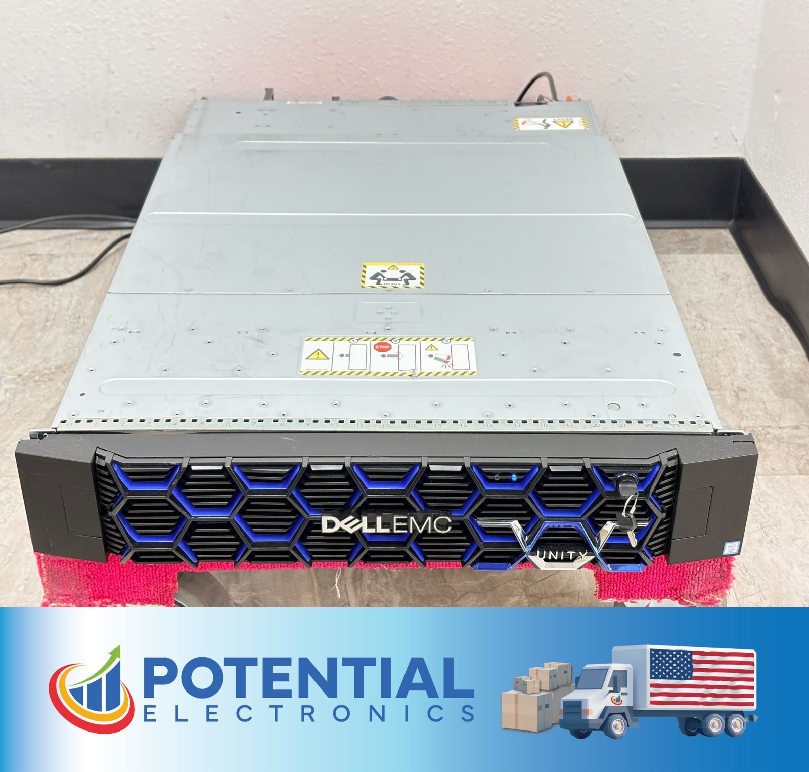 Dell EMC Unity OPE25 Unified Enterprise Storage Array Dual Controller - 48GB RAM