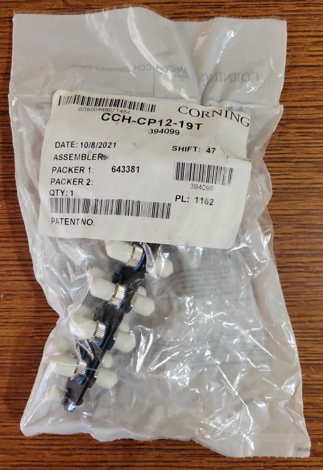 Genuine Corning CCH-CP12-19T CCH Connector panel *FACTORY SEALED* *US SELLER*