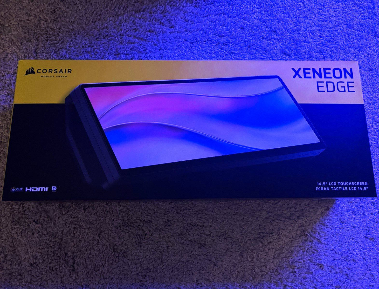 Corsair XENEON EDGE 14.5" Touch LCD 2560x720 60Hz HDMI USB-C Black