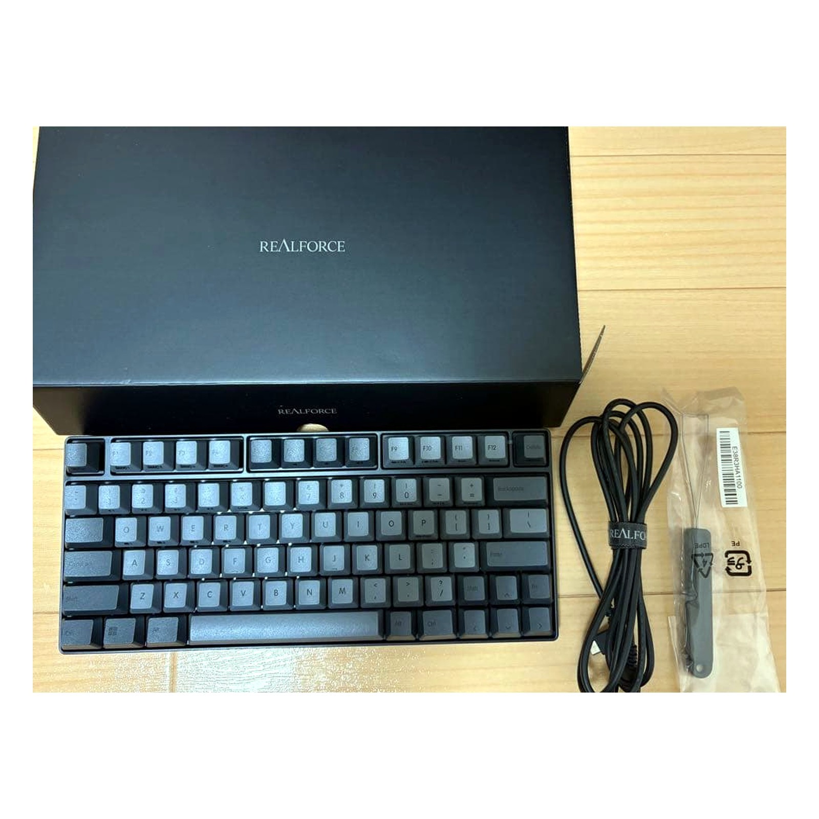 Topre REALFORCE RC1 C1HK11 US Layout 45g Bluetooth Keyboard Black Japan USED