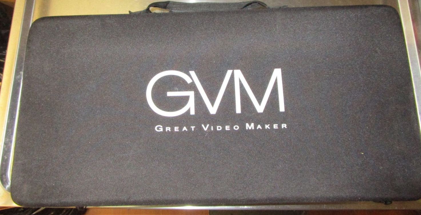 GVM Great Video Maker Light Kit (New Other ) Listed as open box for the dirt