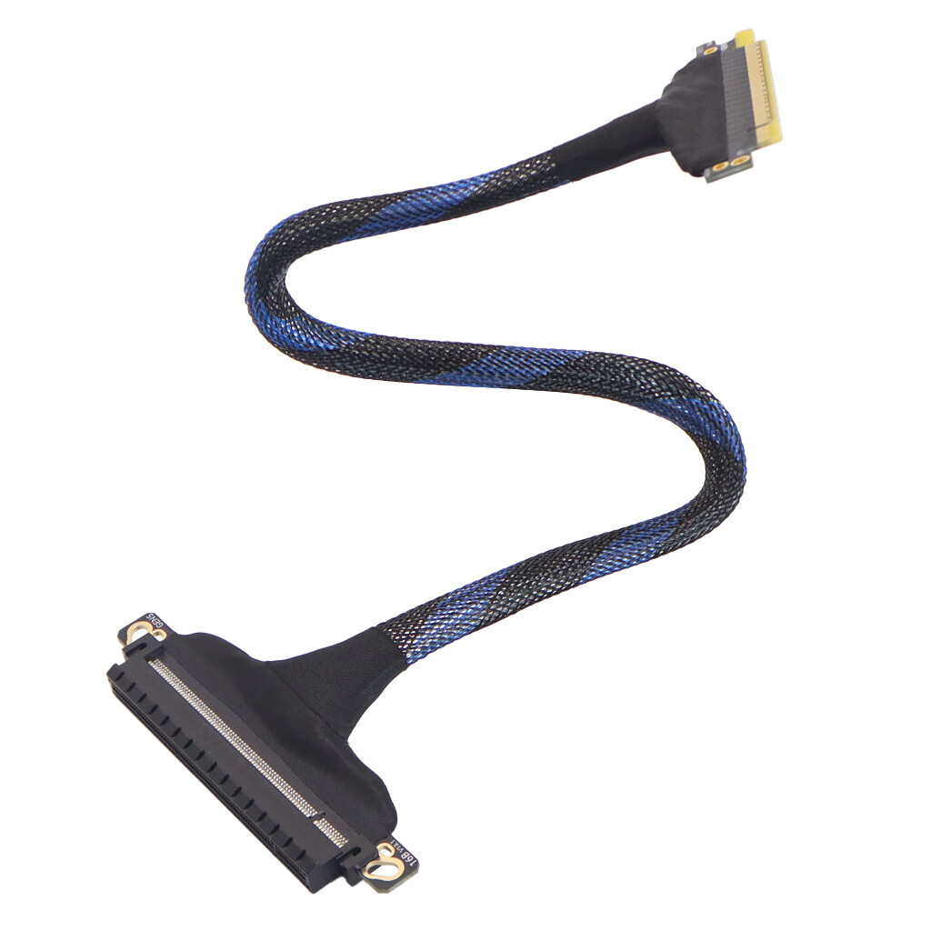 PCIe 5.0x16 Extension Cable PCI-E Gen5 High Speed GPU for RTX 5090 Graphics Card