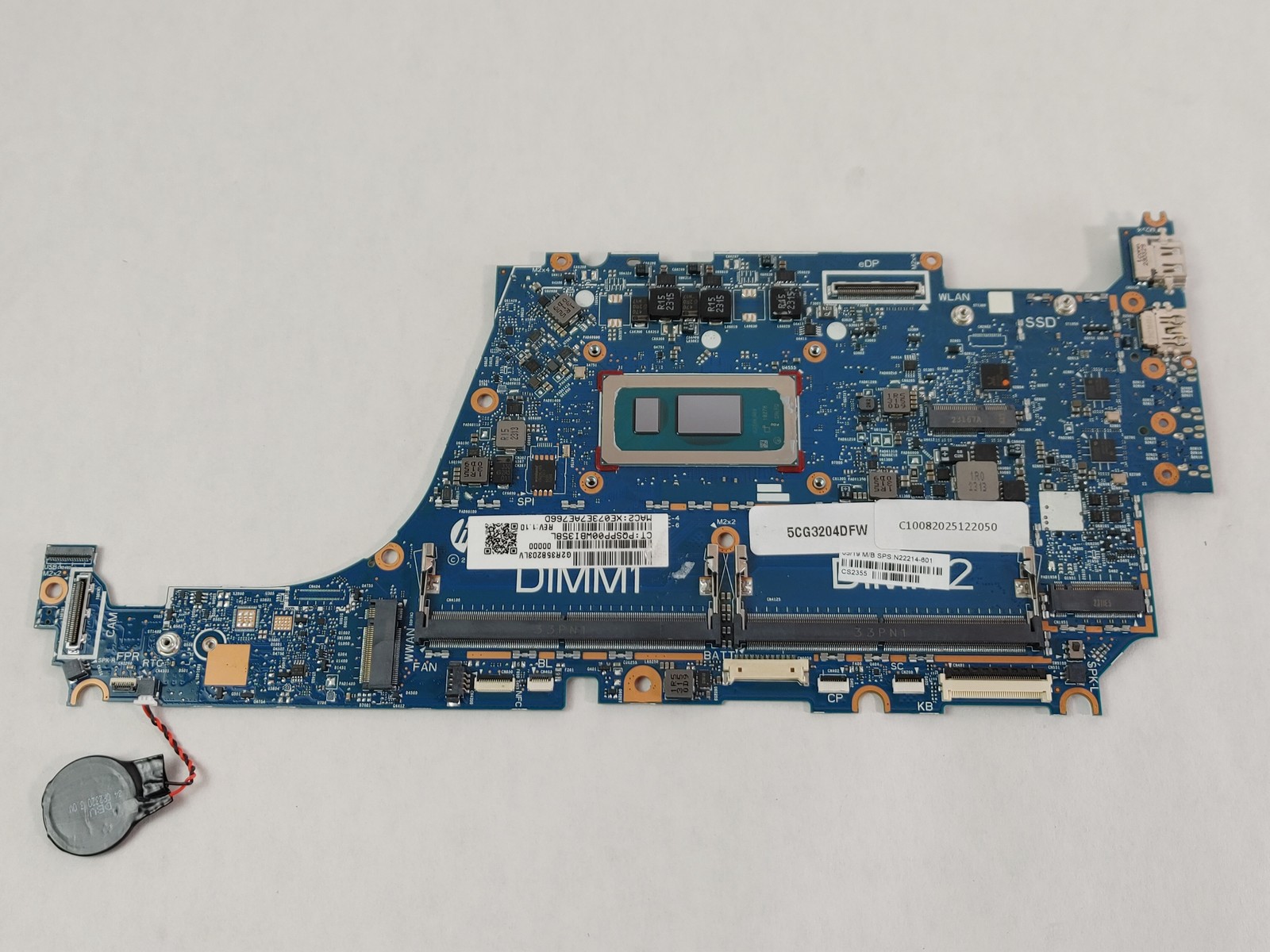 Lot of 2 HP EliteBook 840 G9 Core i5-1235U 1.30 GHz DDR5 Motherboard N22214-601