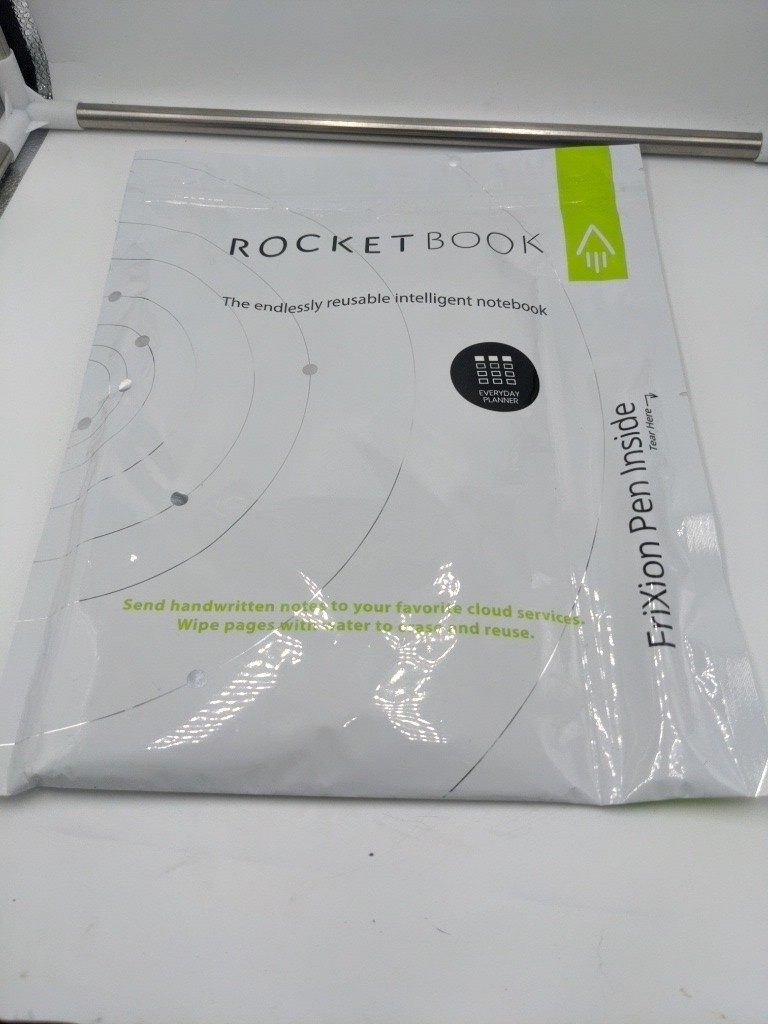Rocketbook Smart Reusable Notebook - Dot-Grid Eco-Friendly Notebook With Pen