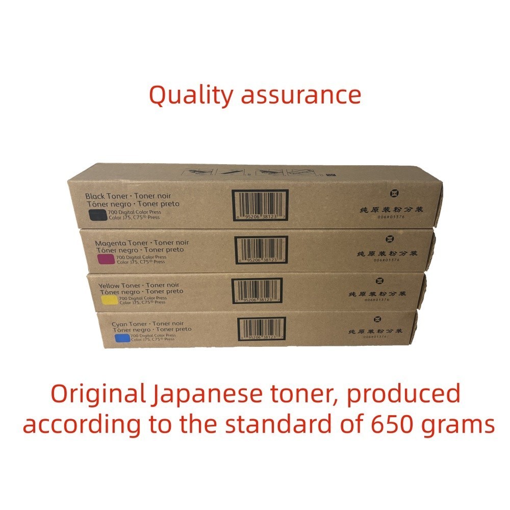 4 Pack Japan Replacement Toner for Xerox DocuColor 240 250 252 260 7665 CMYK