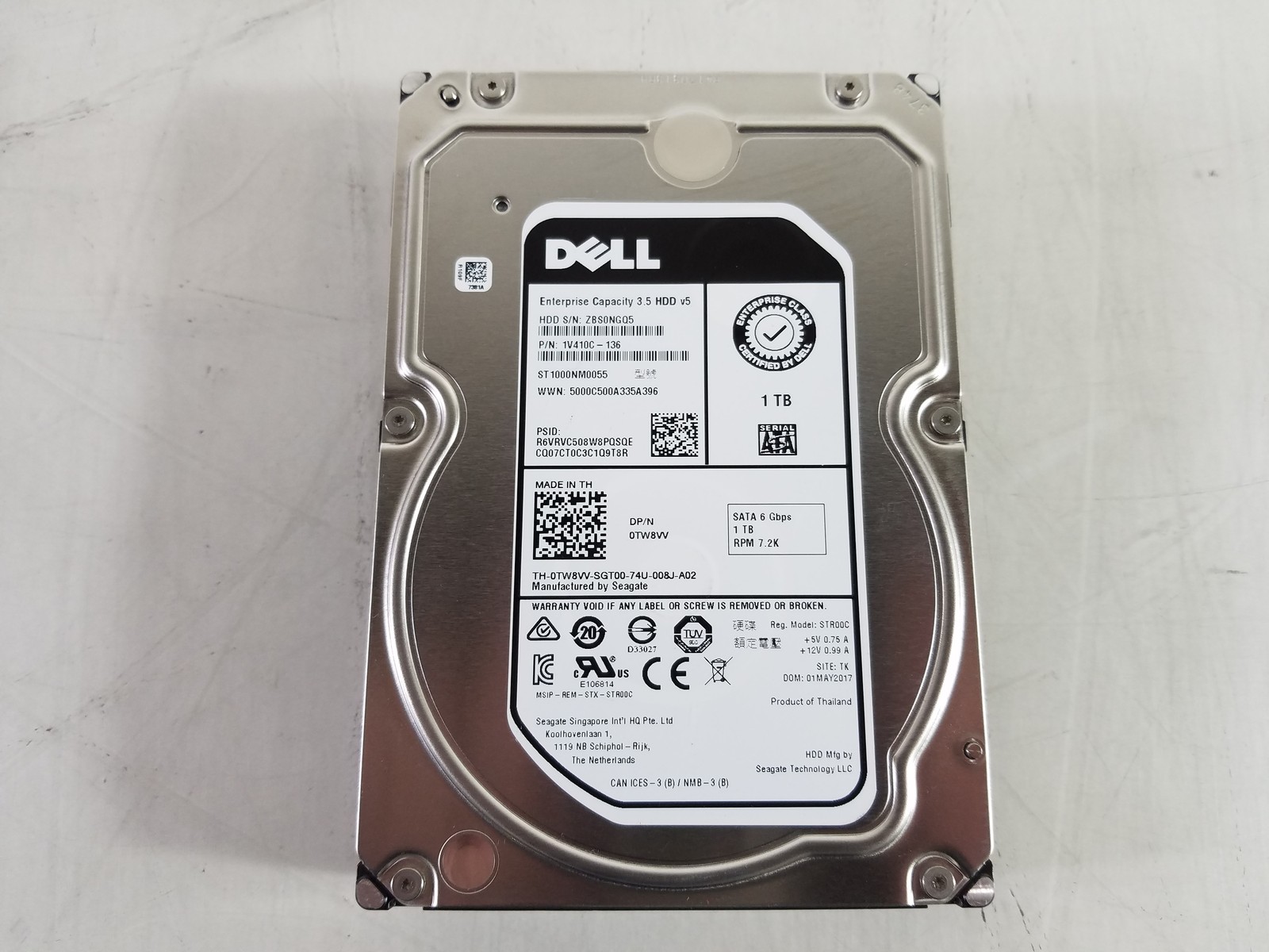 Seagate Dell  ST1000NM0055 1 TB SATA III 3.5 in Enterprise Drive