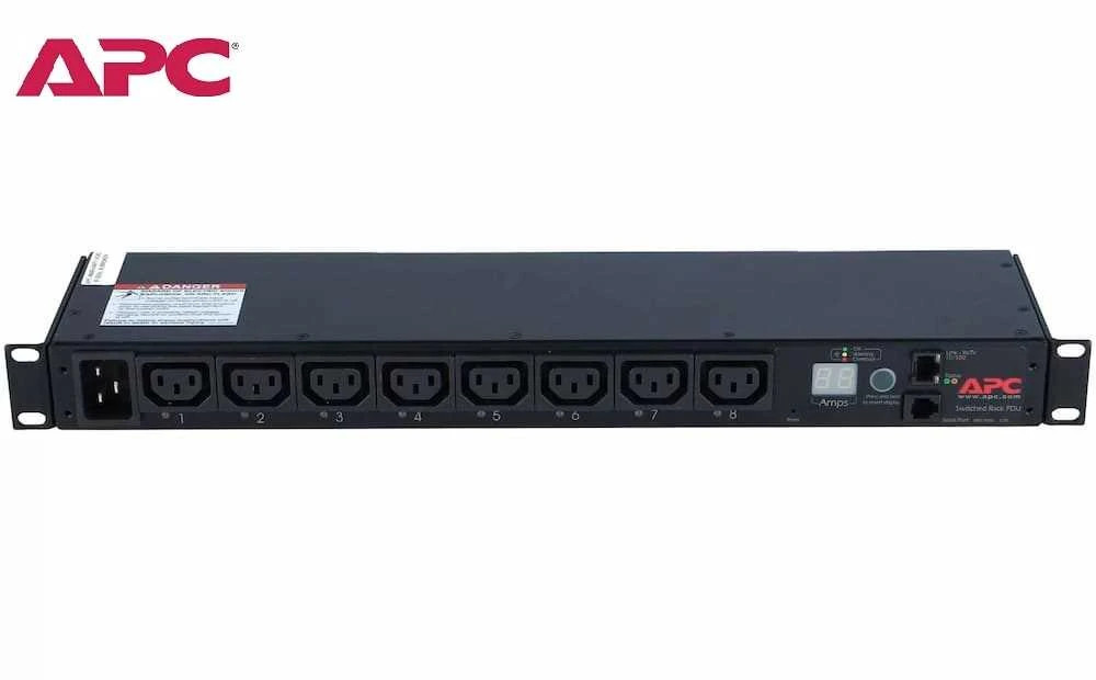 APC AP7921B 1U 16 Amp Switched Rack PDU Power Distribution Unit