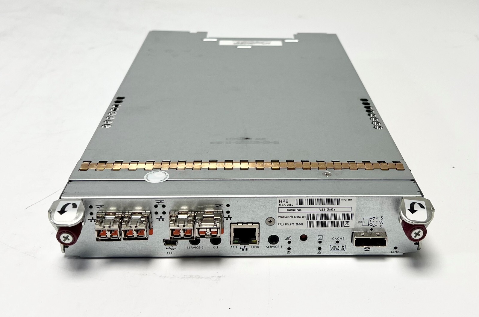 HPE 876127-001 MSA 2050 10Gbit iSCSI 16Gb Fibre Channel SAN Controller 3 YR WTY