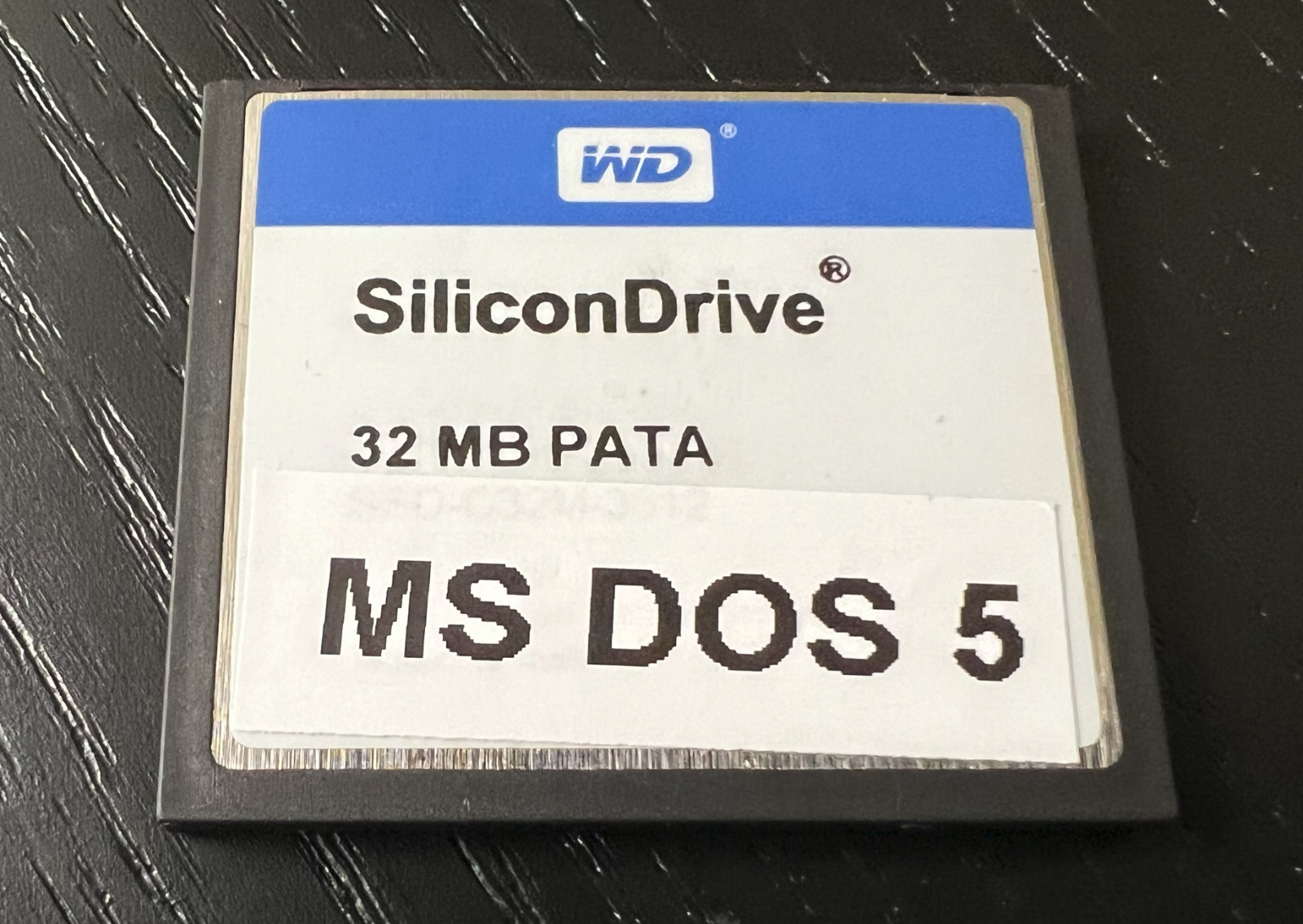 IBM 5150 5160 32 MB CompactFlash Card with MS DOS 5