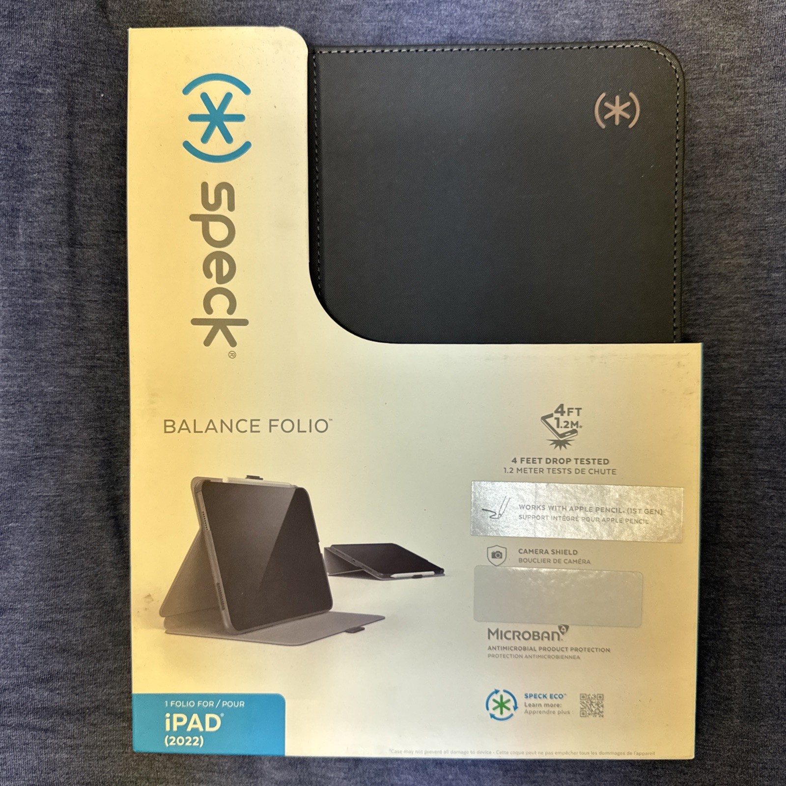 Speck Balance Folio R Case iPad 10th Gen (10.9-inch) & 11th Gen A16 - Blue