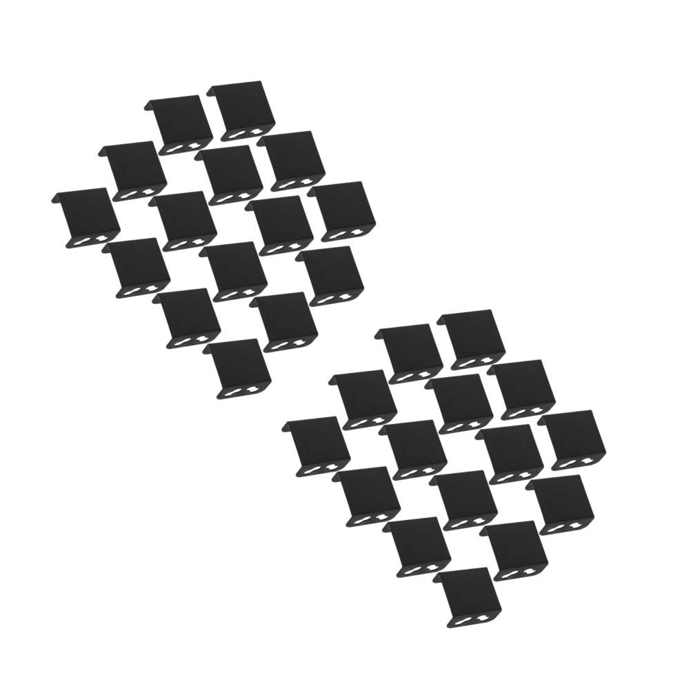 Dual Fan Cooling Bracket Black Iron Computer Radiator Mount for Video Card