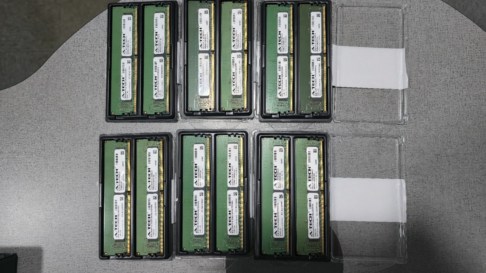A-Tech 16GB 2x 8GB 1Rx8 PC4-23400R RDIMM DDR4 2933 MHz ECC REG Server Memory RAM
