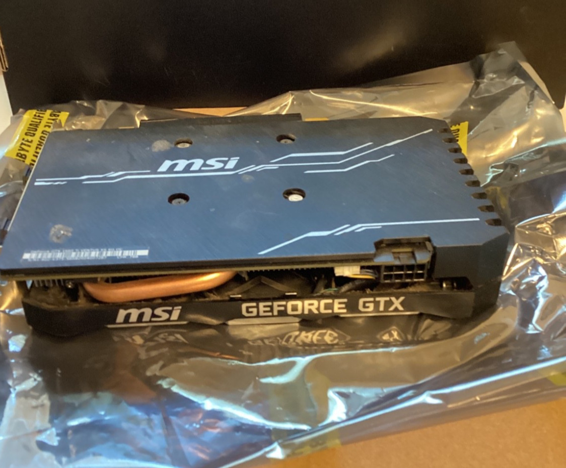 MSI GeForce GTX 1660 Ti VENTUS XS OC Graphics Card (G1660TVXS6C)