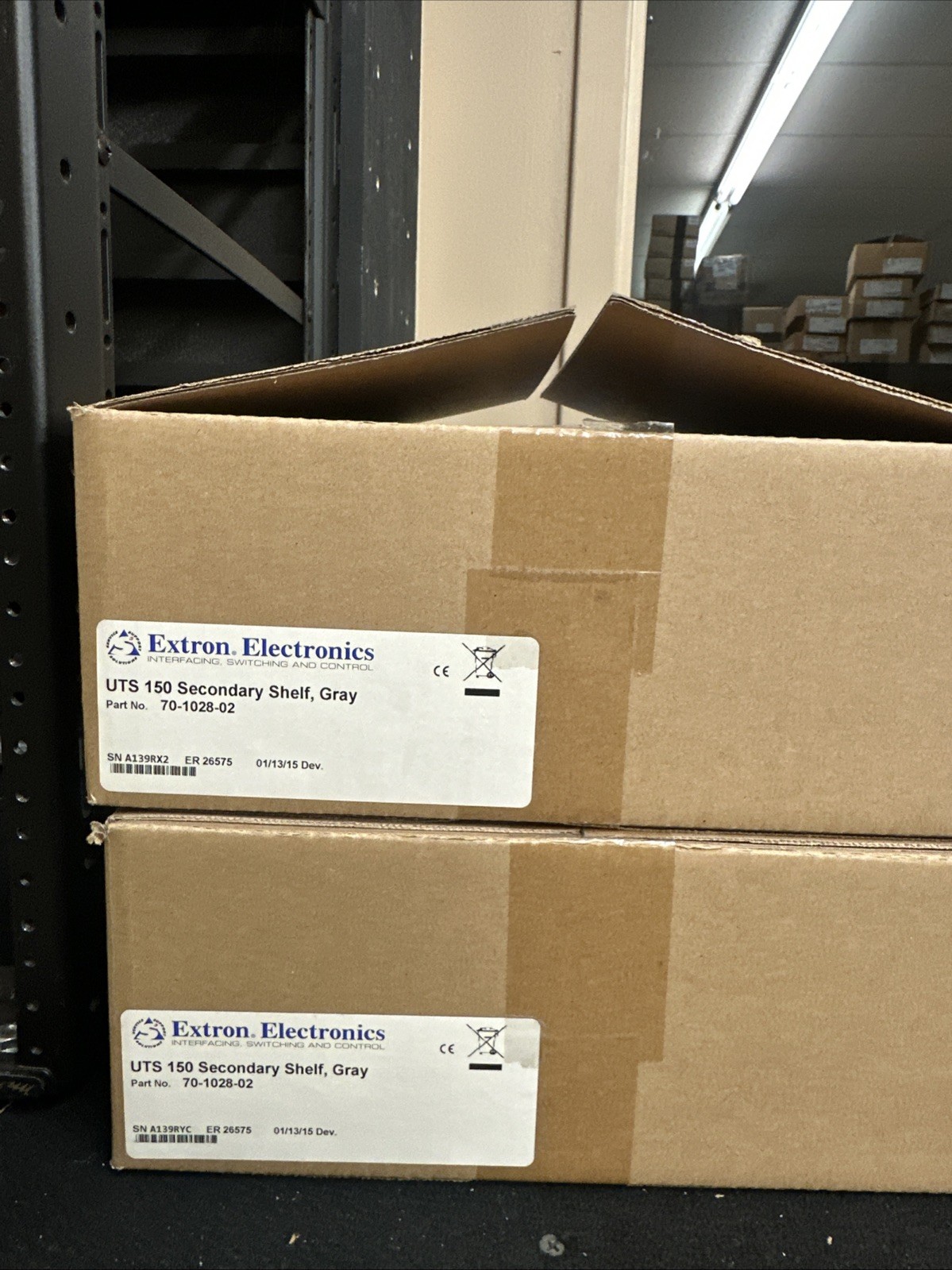 Extron UTS 150 Gray Secondary Shelf, 70-1028-02