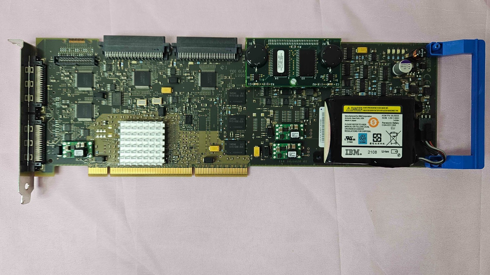 IBM 5737 PCI-X DDR Dual Channel Ultra320 SCSI RAID Adapter 571B 42R8739 42R4855