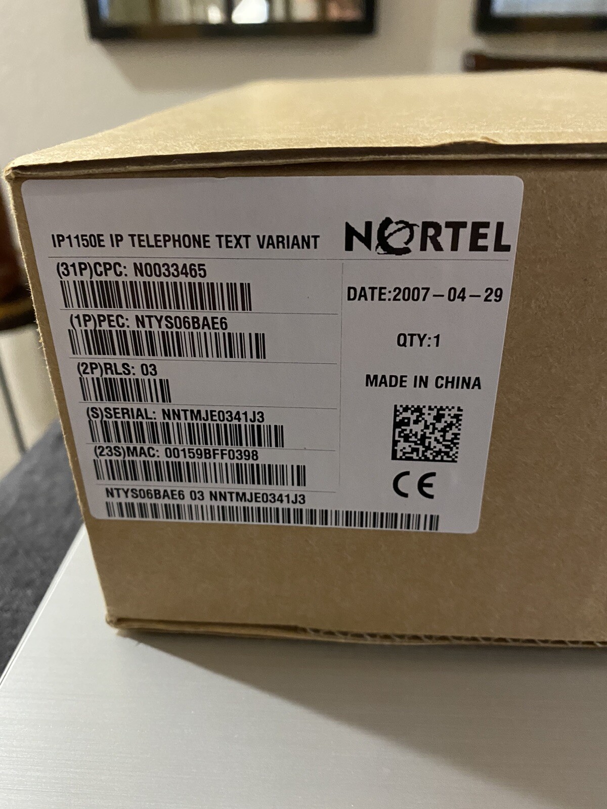 Nortel 1150 IP Phone - NEW NTYS06BAE6  NEW in Original Boxes - 3 available