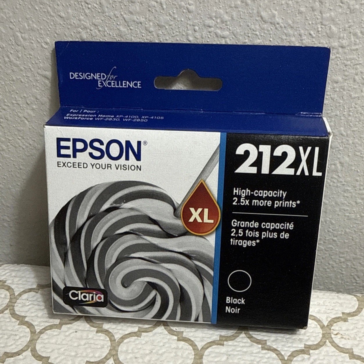 Epson 212XL Black Ink Cartridge - NEW in the BOX - EXPIRED 6/27 To 1/28+