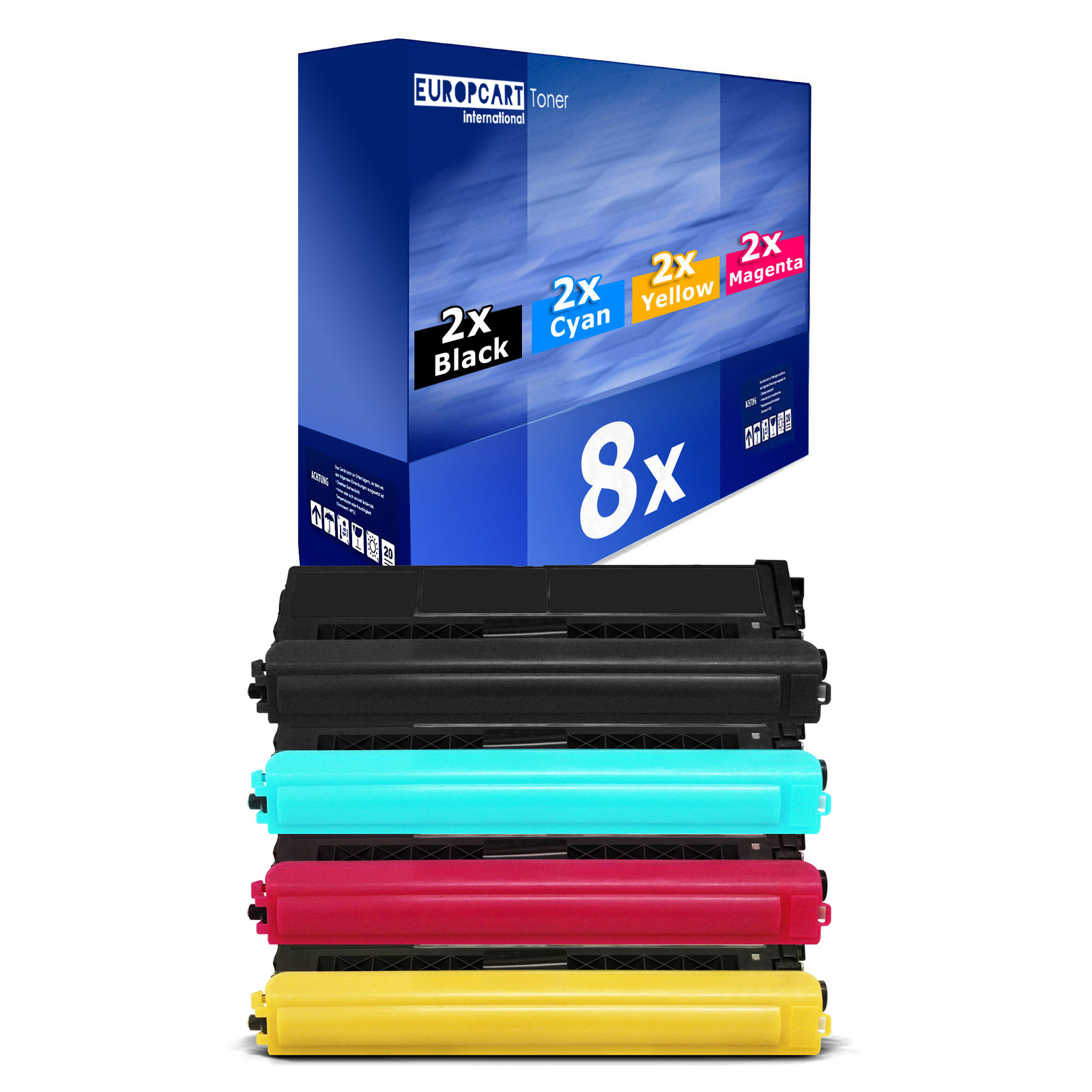 8x Eurotone Compatible Brother Laser Toner Cartridge XL TN-900 MFC-L-9550