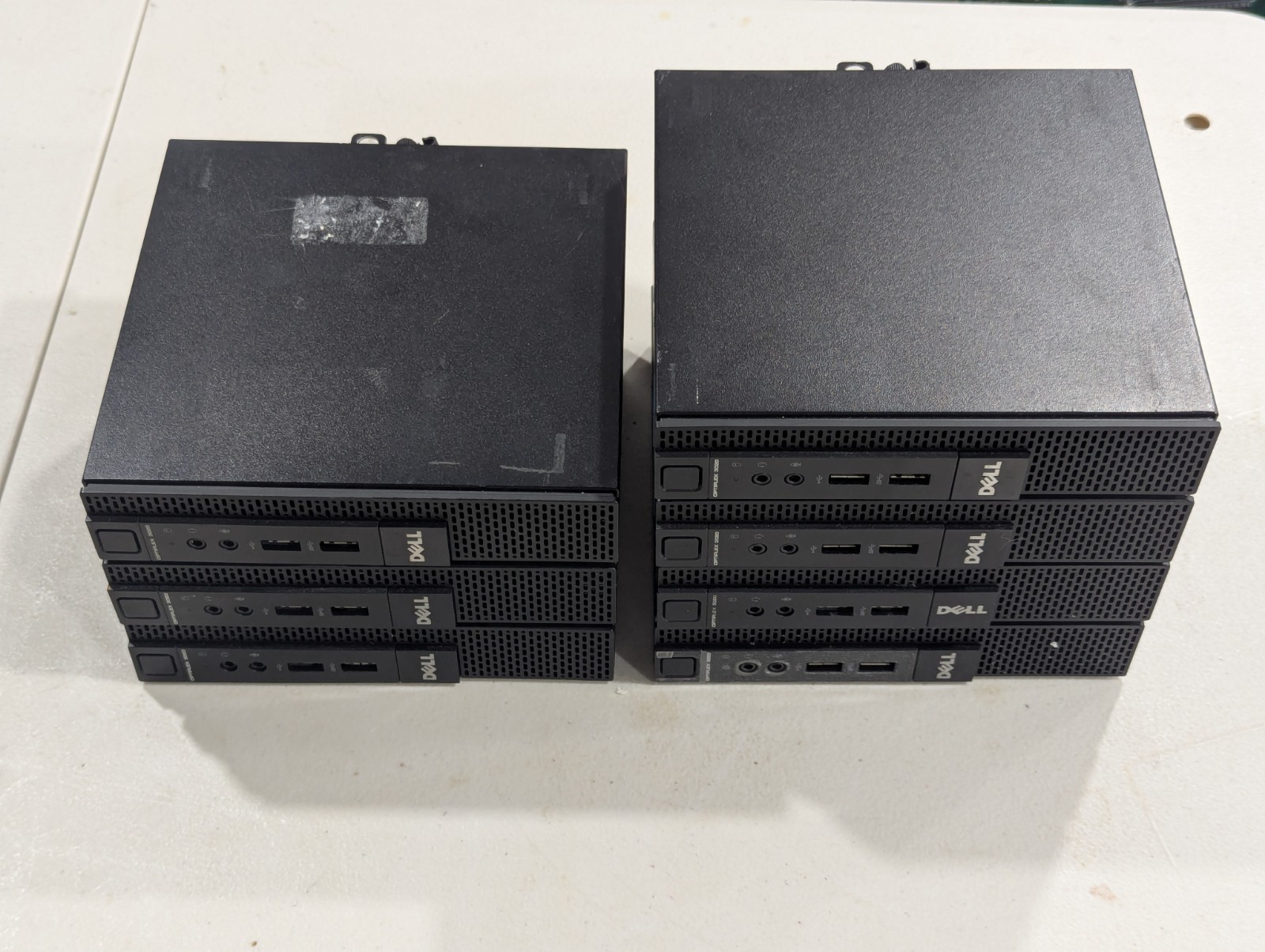 Lot of 7 Dell Optiplex 3020 Micro PCs